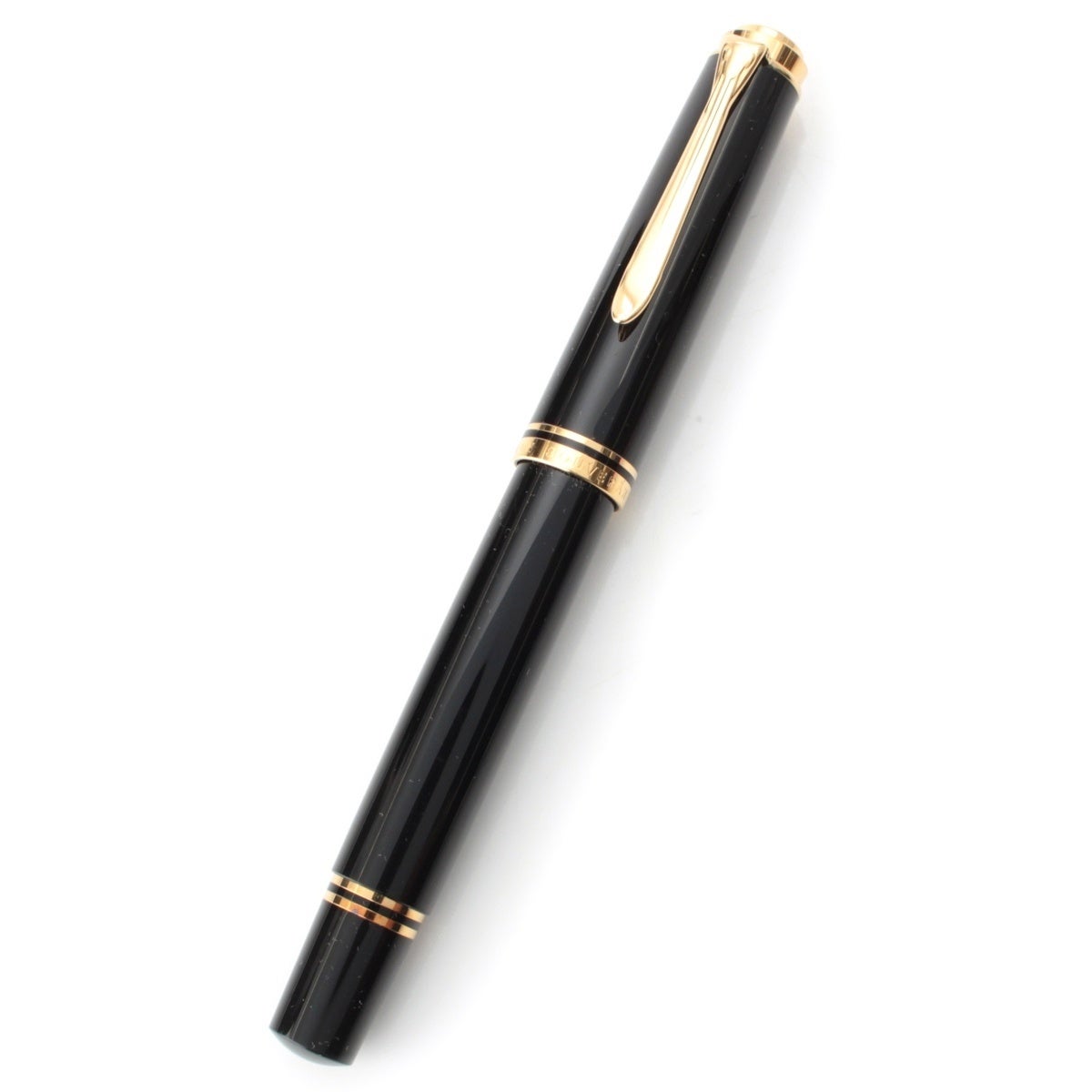 ペリカン SOUVERAN スーべレーン 14C-585 万年筆 ブラック×ゴールド