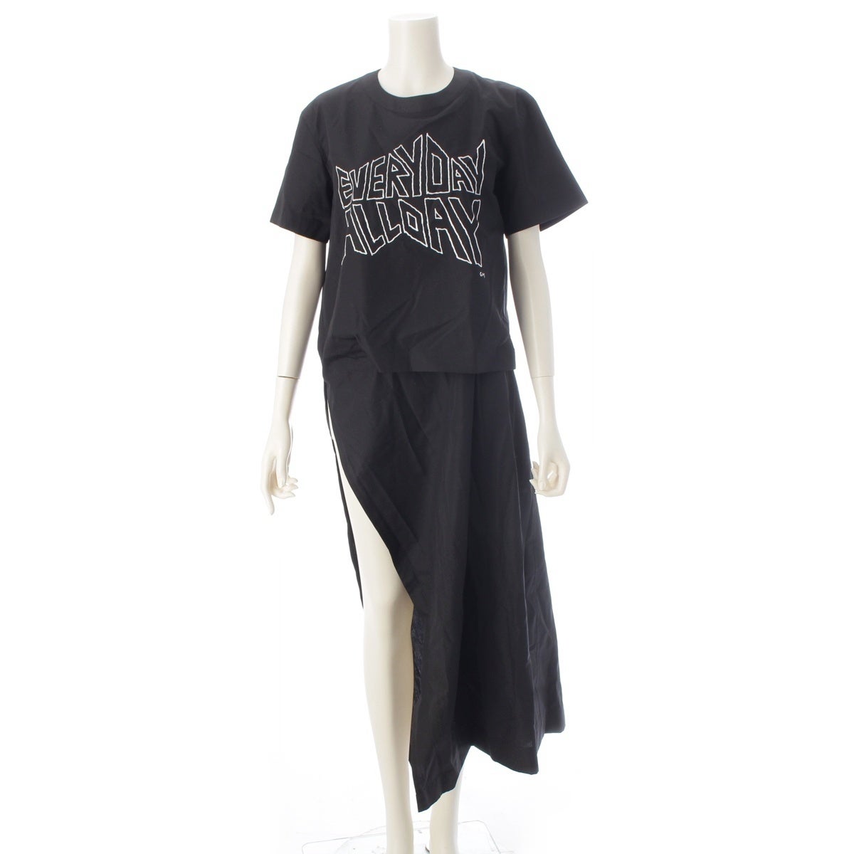 サカイ 26SS by Geoff Mcfetridge Poplin Dress ポプリン グラフィック