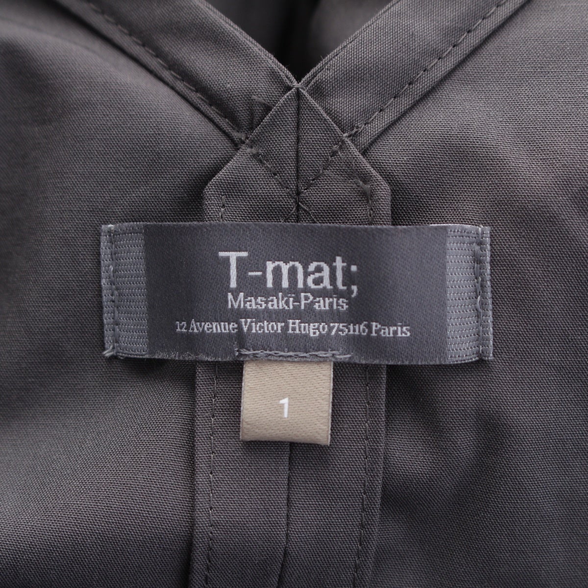 ドゥロワー ティーマットマサキパリ T-mat;Masaki-Paris コットン