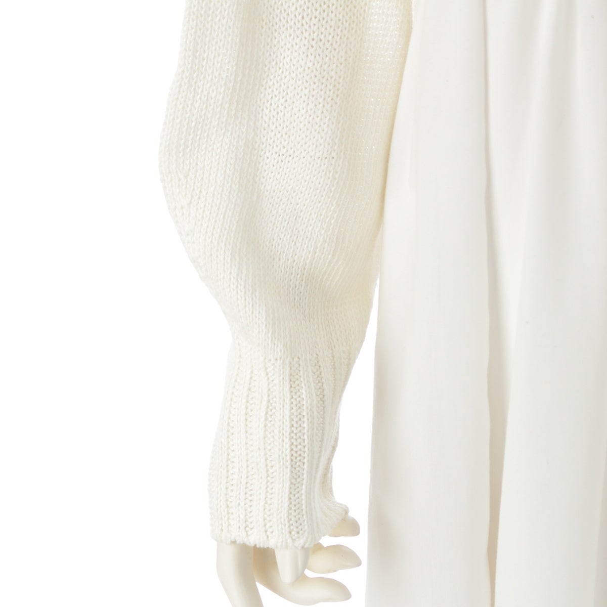 フォクシー Cardigan Loren リネン ロゴ フーデット ニット