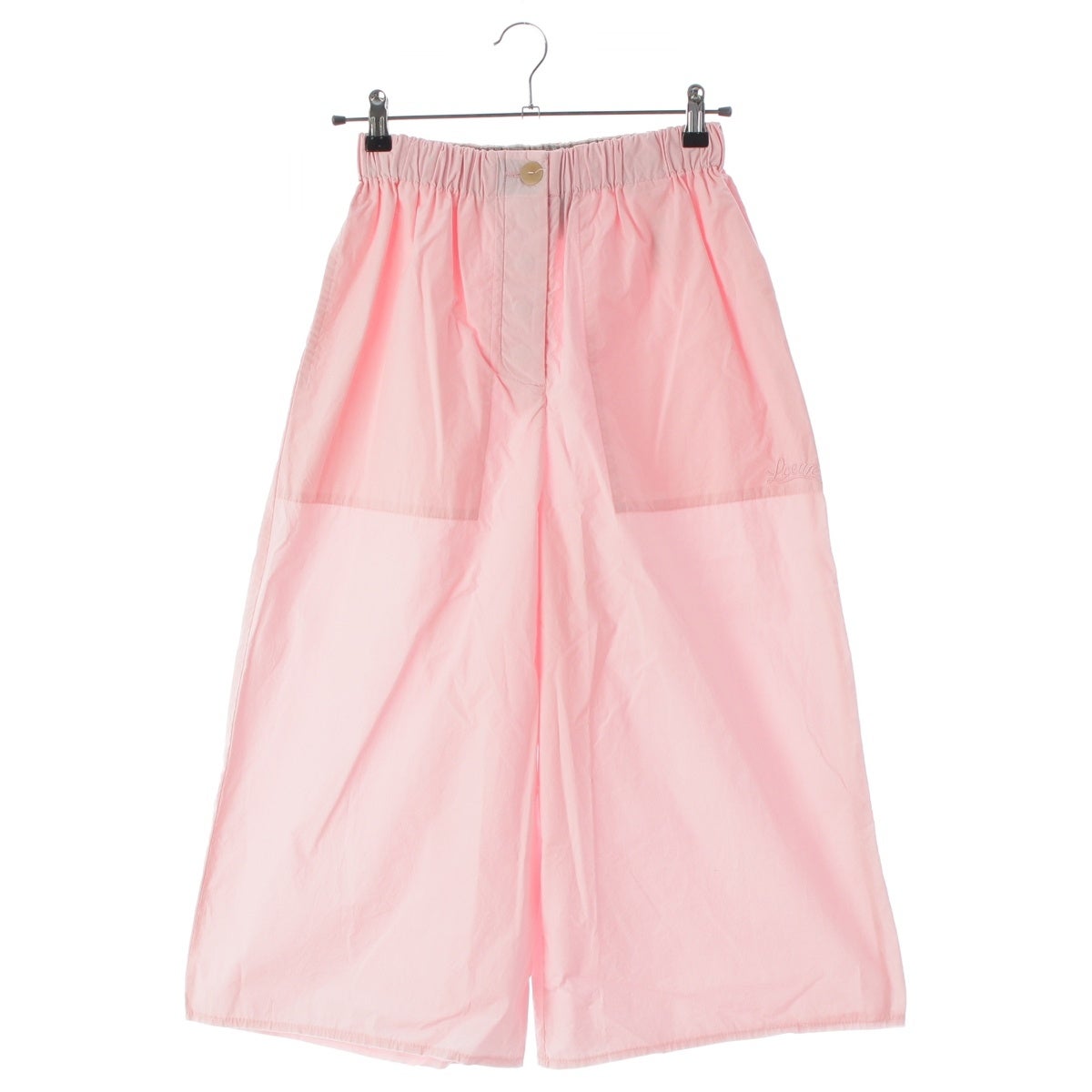 ロエベ パウラズイビザ Paula's Ibiza コットン カットオフ クロップド