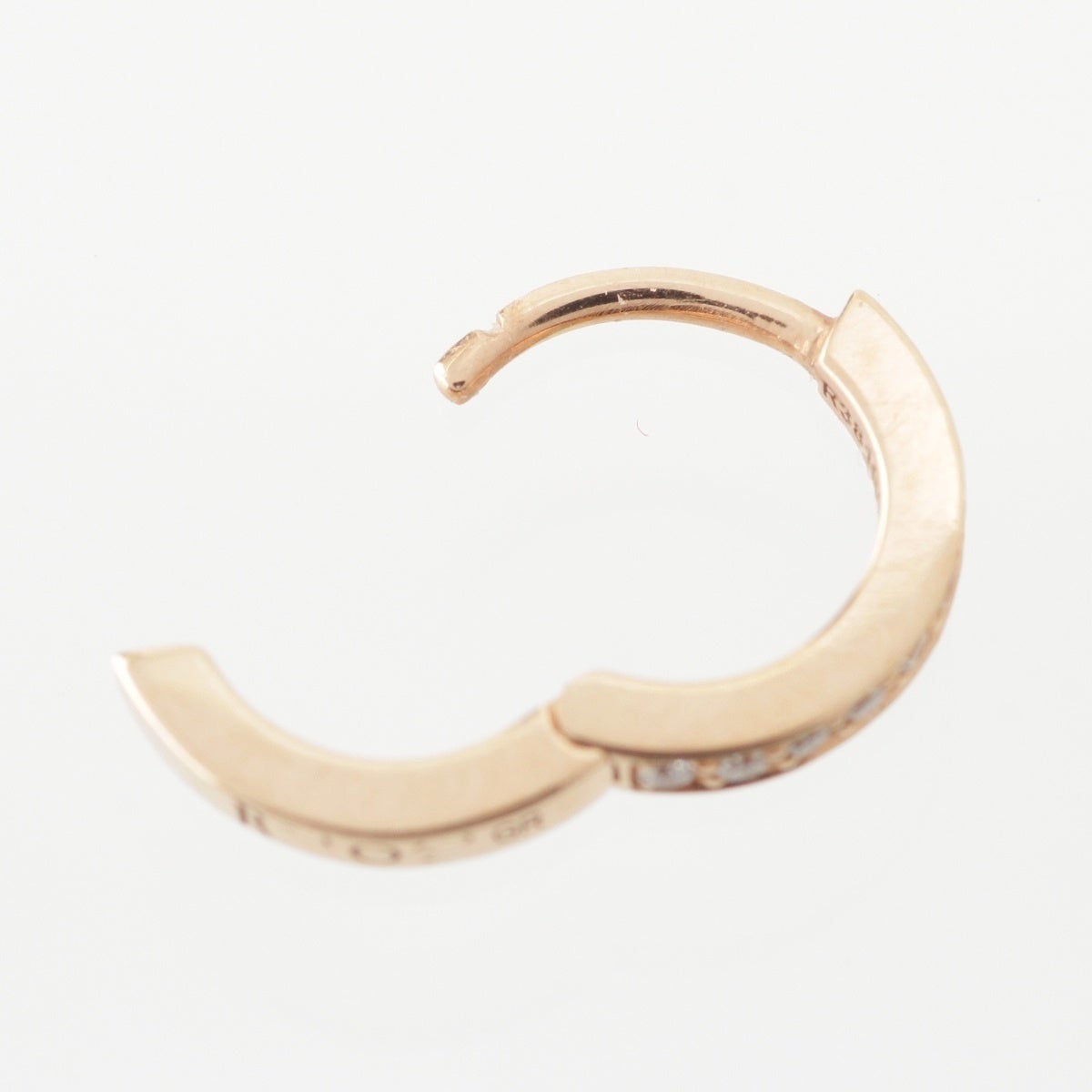 レポシ REPOSSI ベルベル Berbere ダイヤモンド ミニフープ ピアス