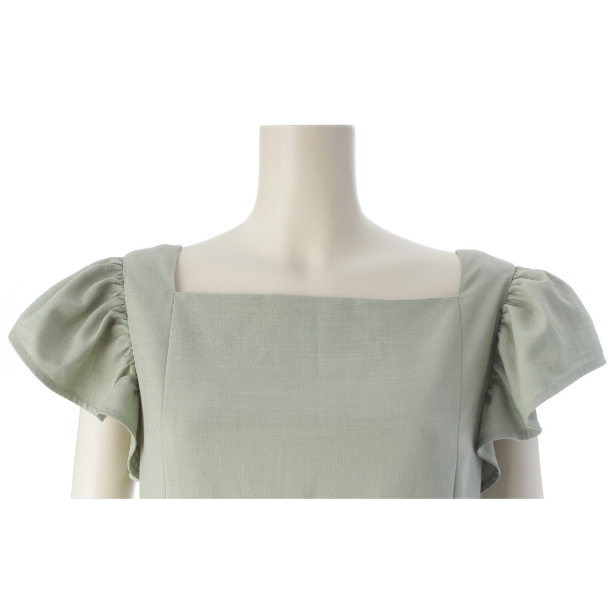 フォクシー ニューヨーク 22年 GRECIA DRESS フリルスリーブ
