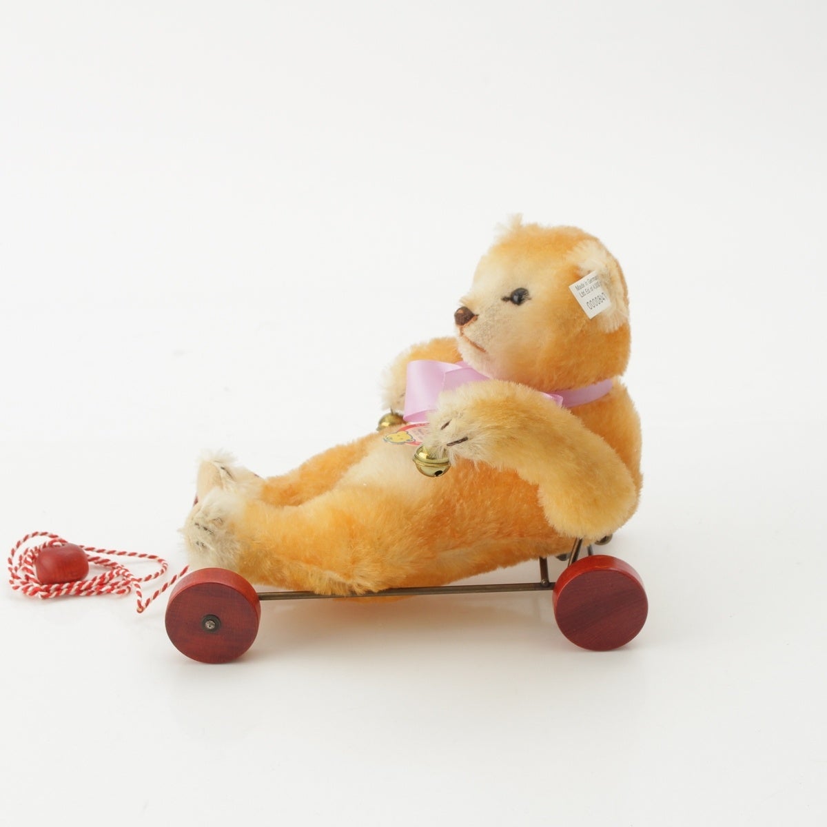 シュタイフ 1939復刻 ミュージアムコレクション Baby Bear With Wagon