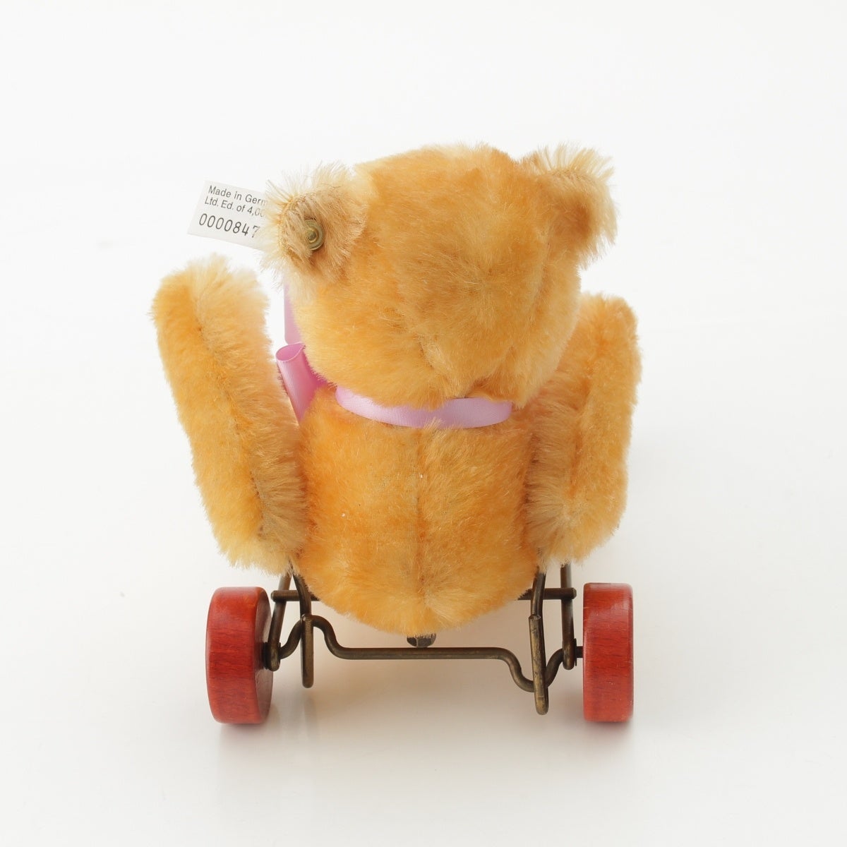 シュタイフ 1939復刻 ミュージアムコレクション Baby Bear With Wagon