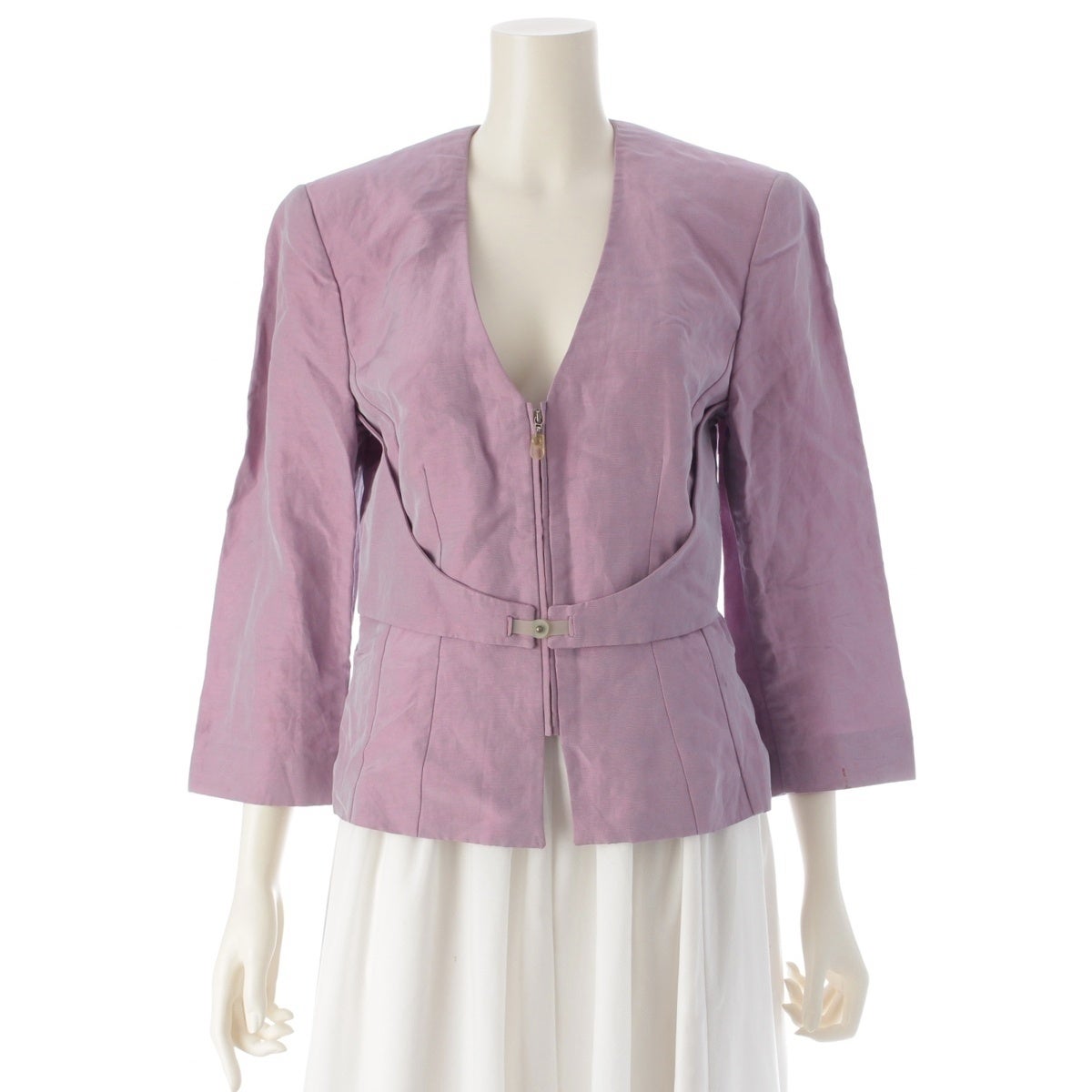 美品‼️ジョルジオアルマーニGiorgio Armaniフリル付ジャケット36 ジョルジオ アルマーニ（Giorgio Armani） | ブランド中古通販 retro.jp