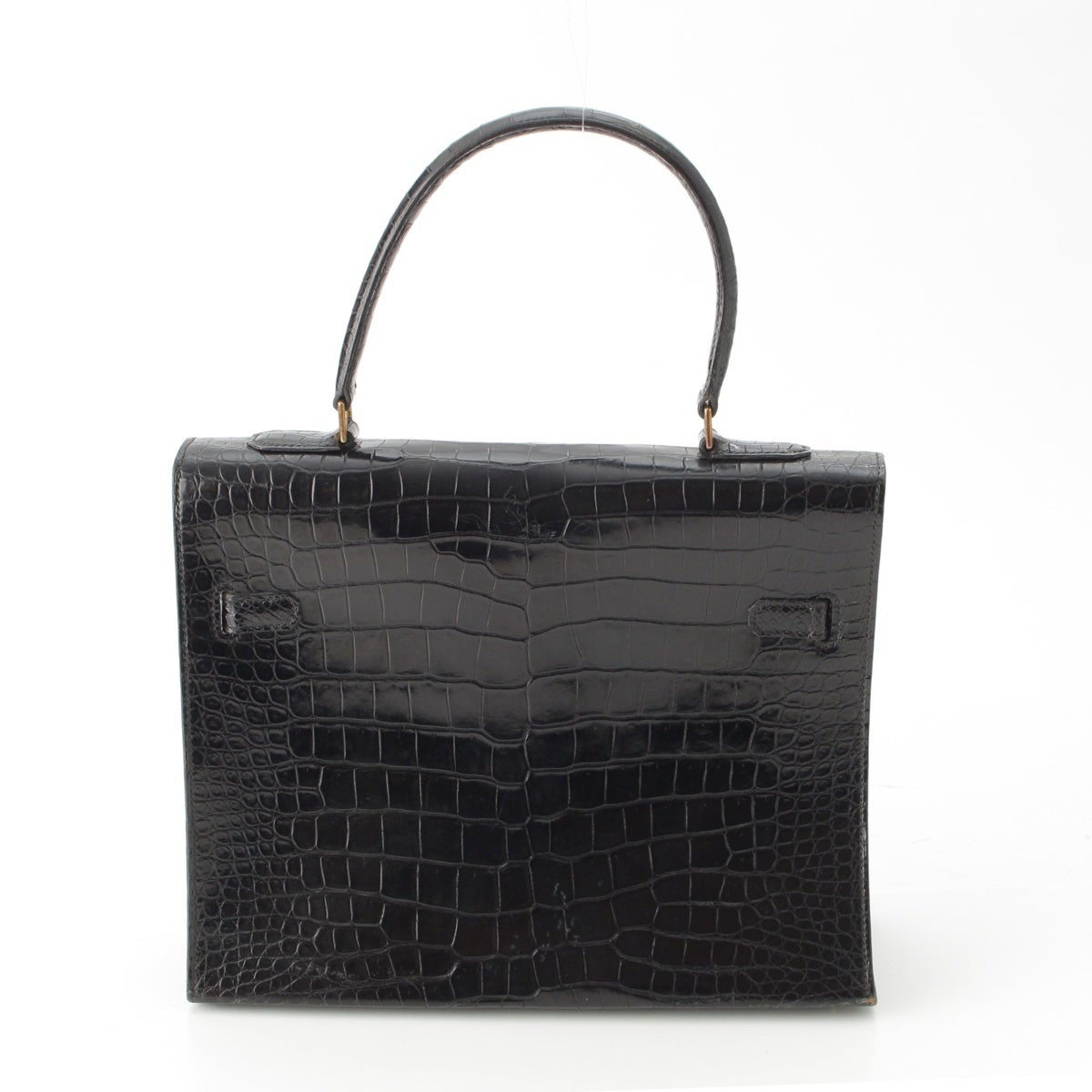 エルメス 64年 60s T刻印 ヴィンテージ クロコダイル ポロサス モナコ