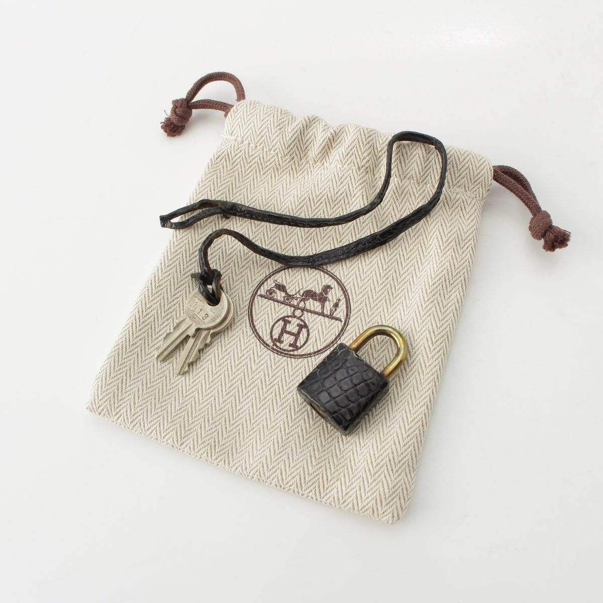 エルメス 64年 60s T刻印 ヴィンテージ クロコダイル ポロサス モナコ