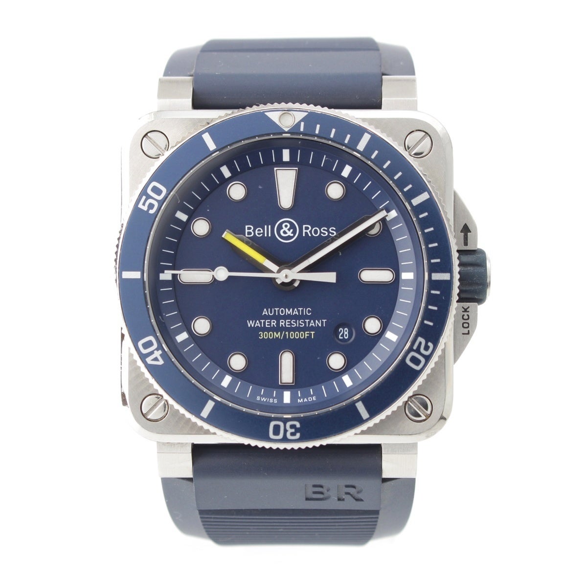ベル＆ロス DIVER BLUE ダイバーズウォッチ メンズ 腕時計 自動巻き AT