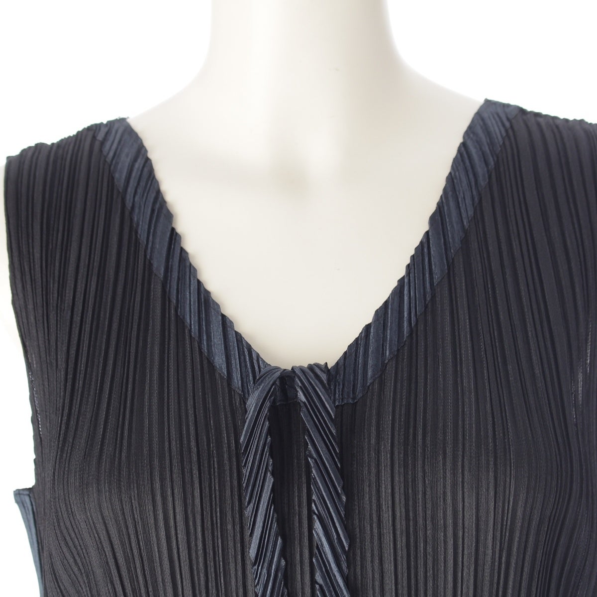 イッセイミヤケ プリーツプリーズ PLEATS PLEASE 変形 ノースリーブ