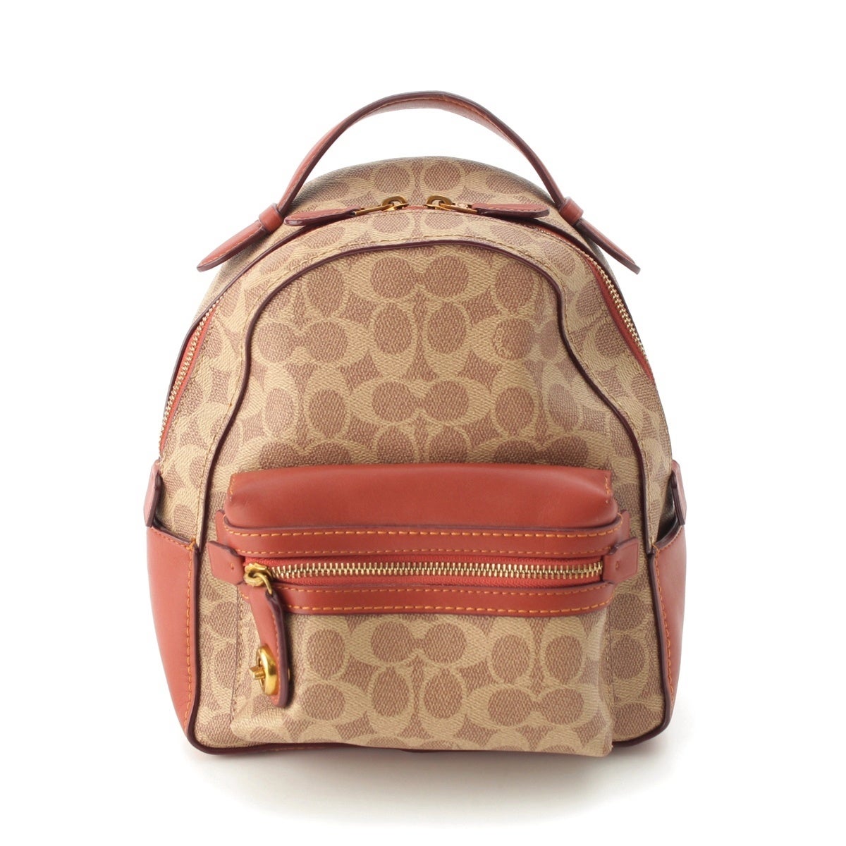 未使用タグ付きCOACH ハンドバッグ ボルドー レッド ゴールド金具 未使用タグ付きCOACH ハンドバッグ ボルドー レッド ゴールド金具 中古