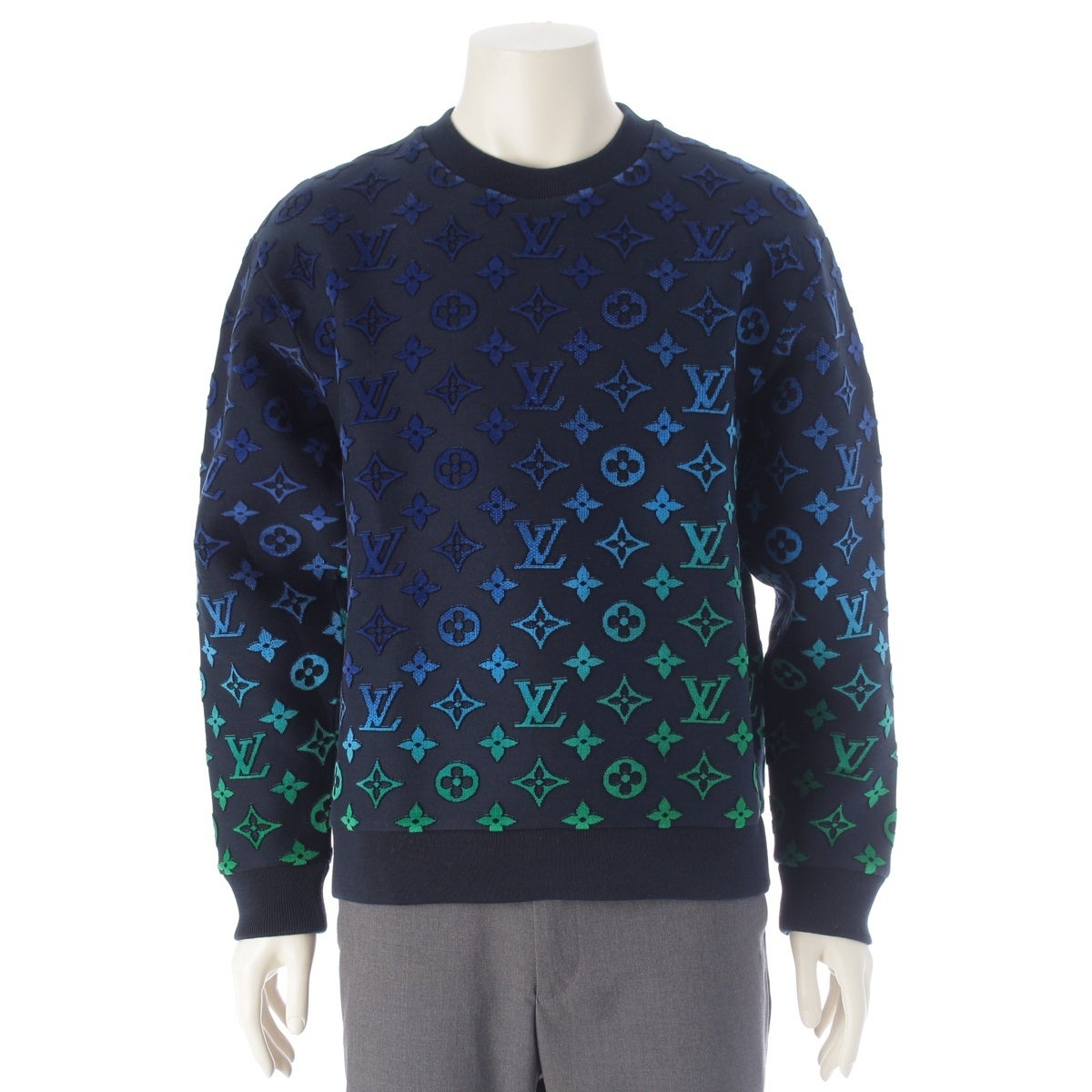 Louis Vuitton グラディエントモノグラム スウェット ルイヴィトン 22SS コットン グラディエント モノグラム スウェット