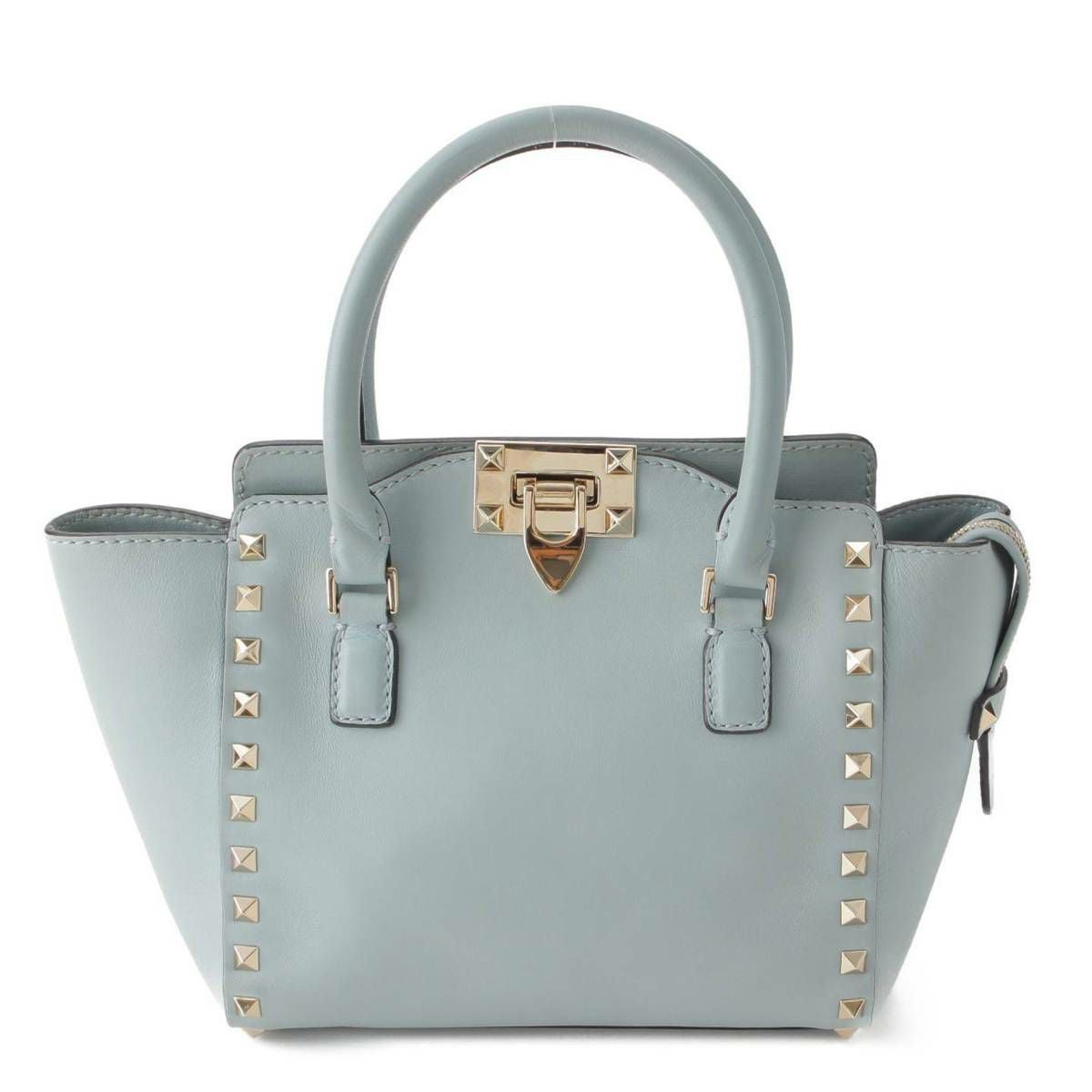 ヴァレンティノ Valentino ロックスタッズ レザー 2WAY ハンドバッグ