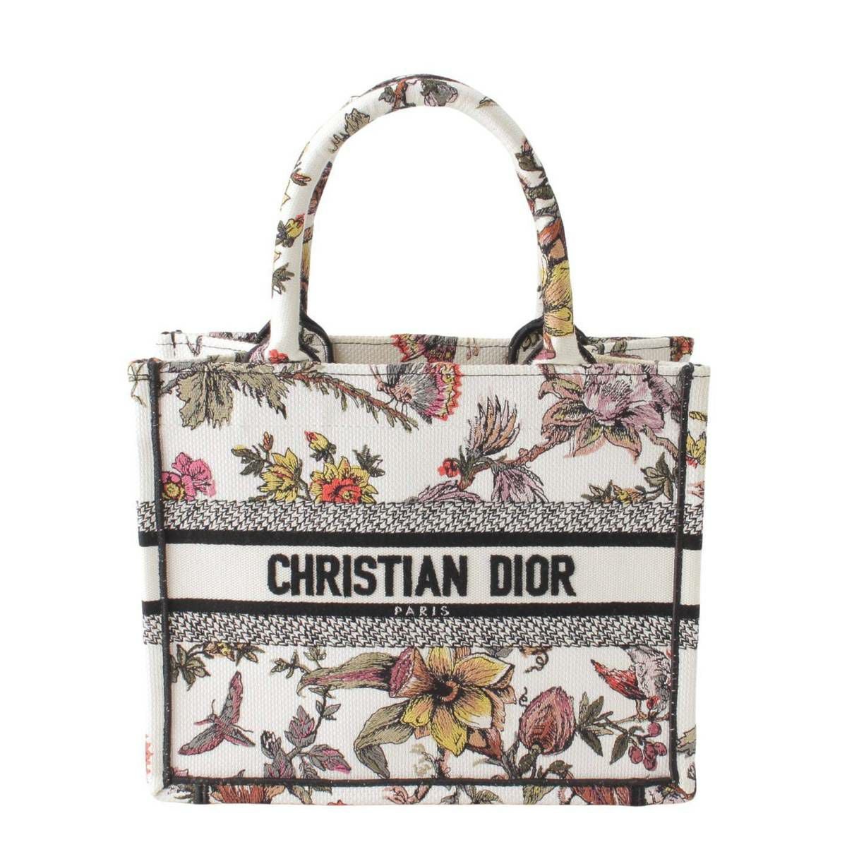 【 美品 】Christian Dior ブックトート 花柄 ボタニーク クリスチャンディオール Christian Dior ブックトート スモール