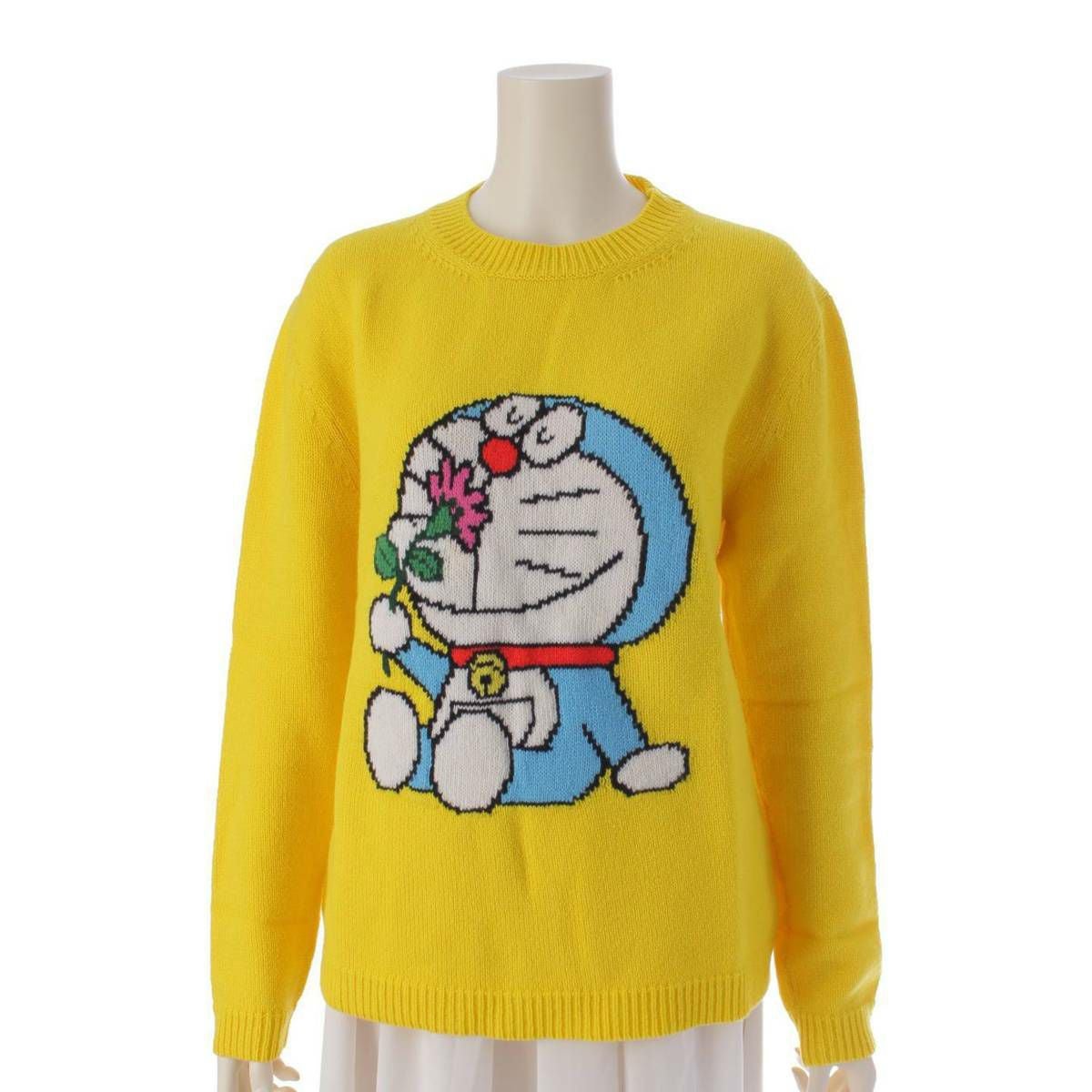 グッチ Gucci ドラえもんコラボ ウール 長袖 ニット セーター トップス