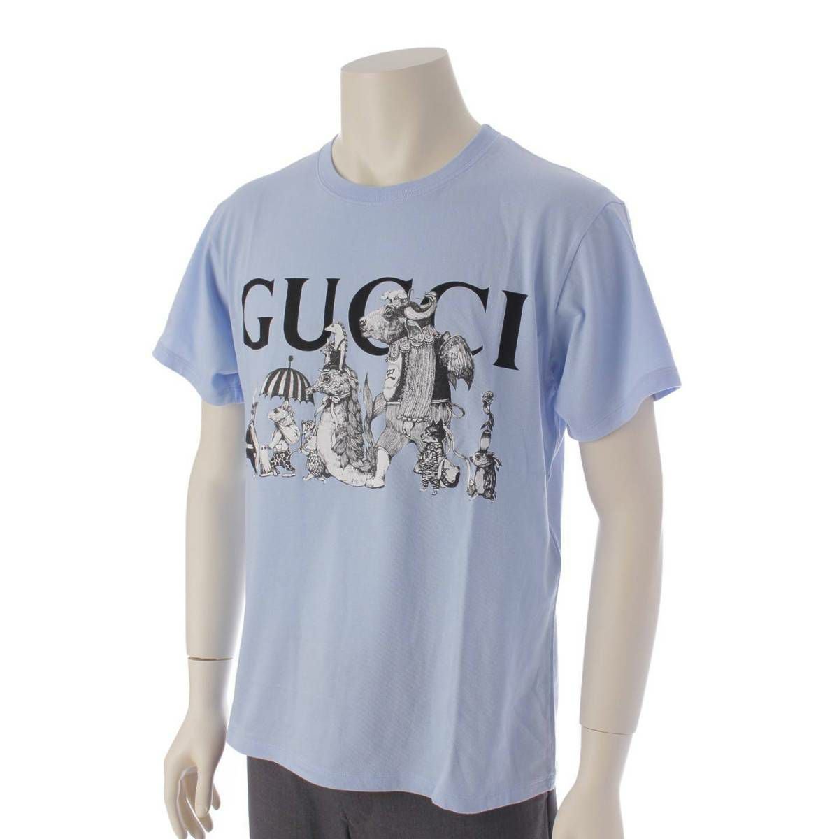 グッチ Gucci メンズ 日本限定 ヒグチユウコ ロゴ プリント Tシャツ