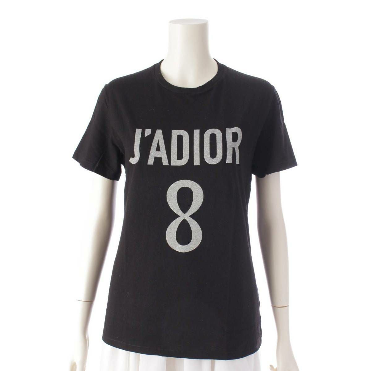 ディオール DIOR JA'DIOR 8 ロゴ 半袖 コットン Tシャツ トップス