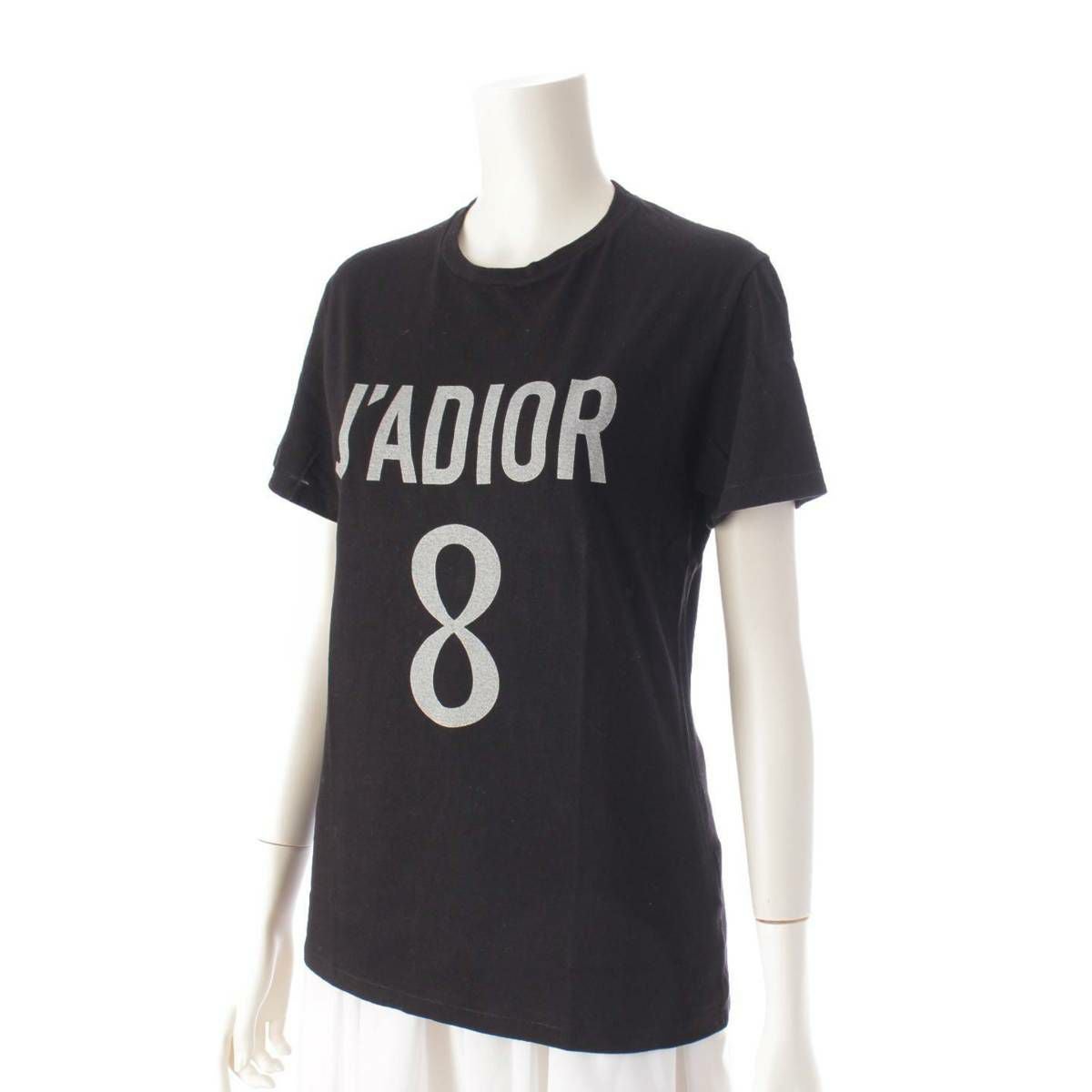 ディオール DIOR JA'DIOR 8 ロゴ 半袖 コットン Tシャツ トップス