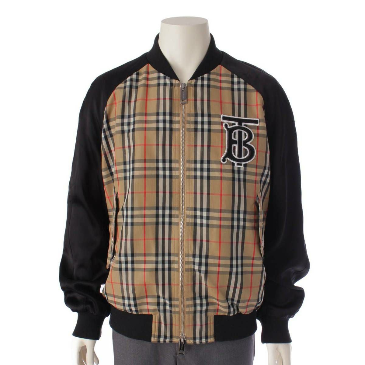 バーバリー Burberry メンズ BTモノグラム チェック ボマージャケット