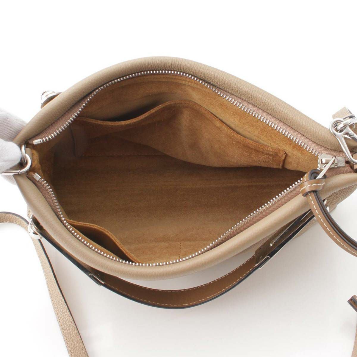 ロエベ Loewe ミッシー スモール アナグラム レザー 2way クラッチ