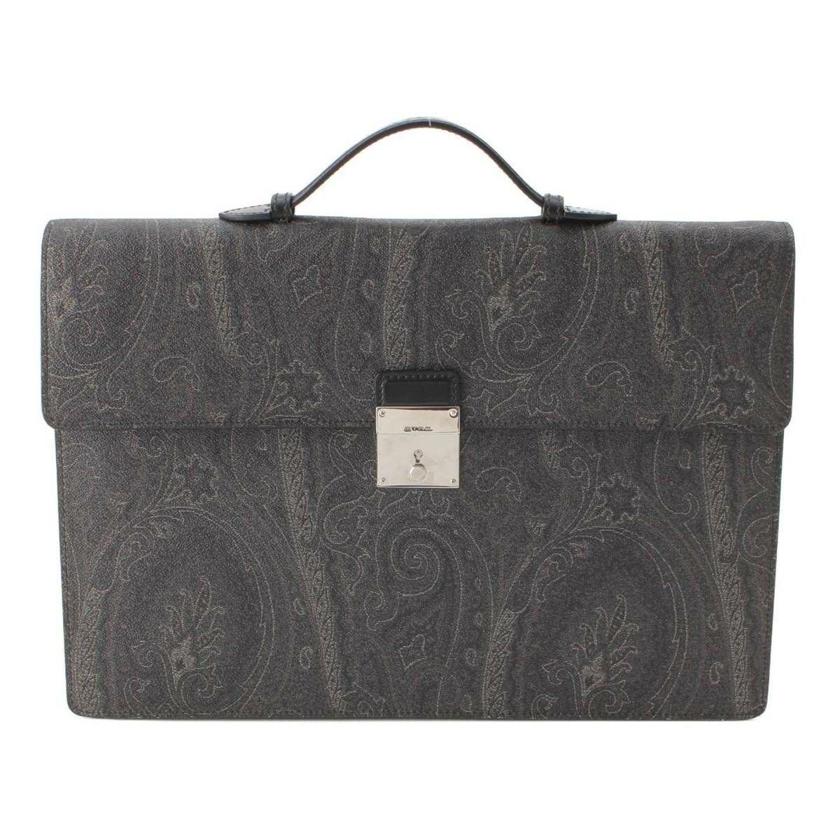 エトロ Etro メンズ ペイズリー柄 ビジネスバッグ ブリーフケース