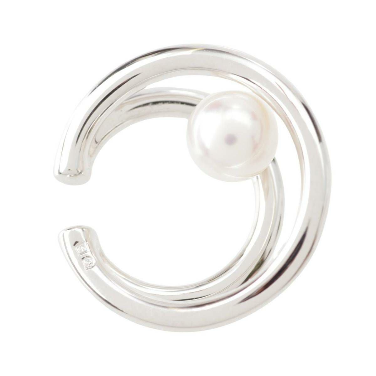 ミキモト Mikimoto パール イヤーカフ ピアス イヤリング PE-1749S