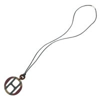 エルメス Hermes HエキップPM バッファローホーン ネックレス 