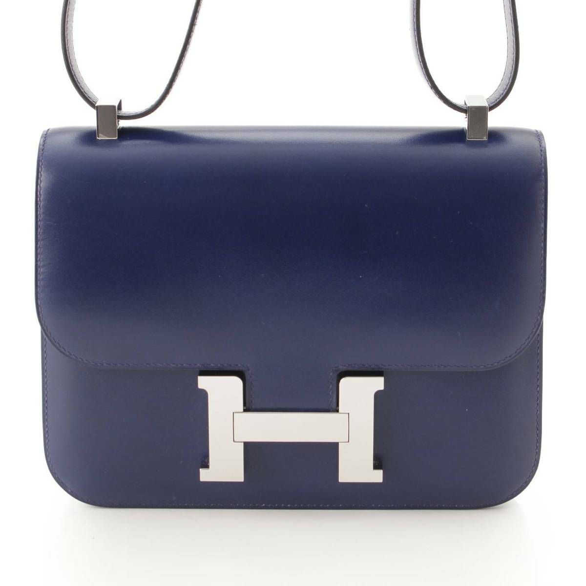 エルメス Hermes コンスタンス24 ボックスカーフ ショルダーバッグ