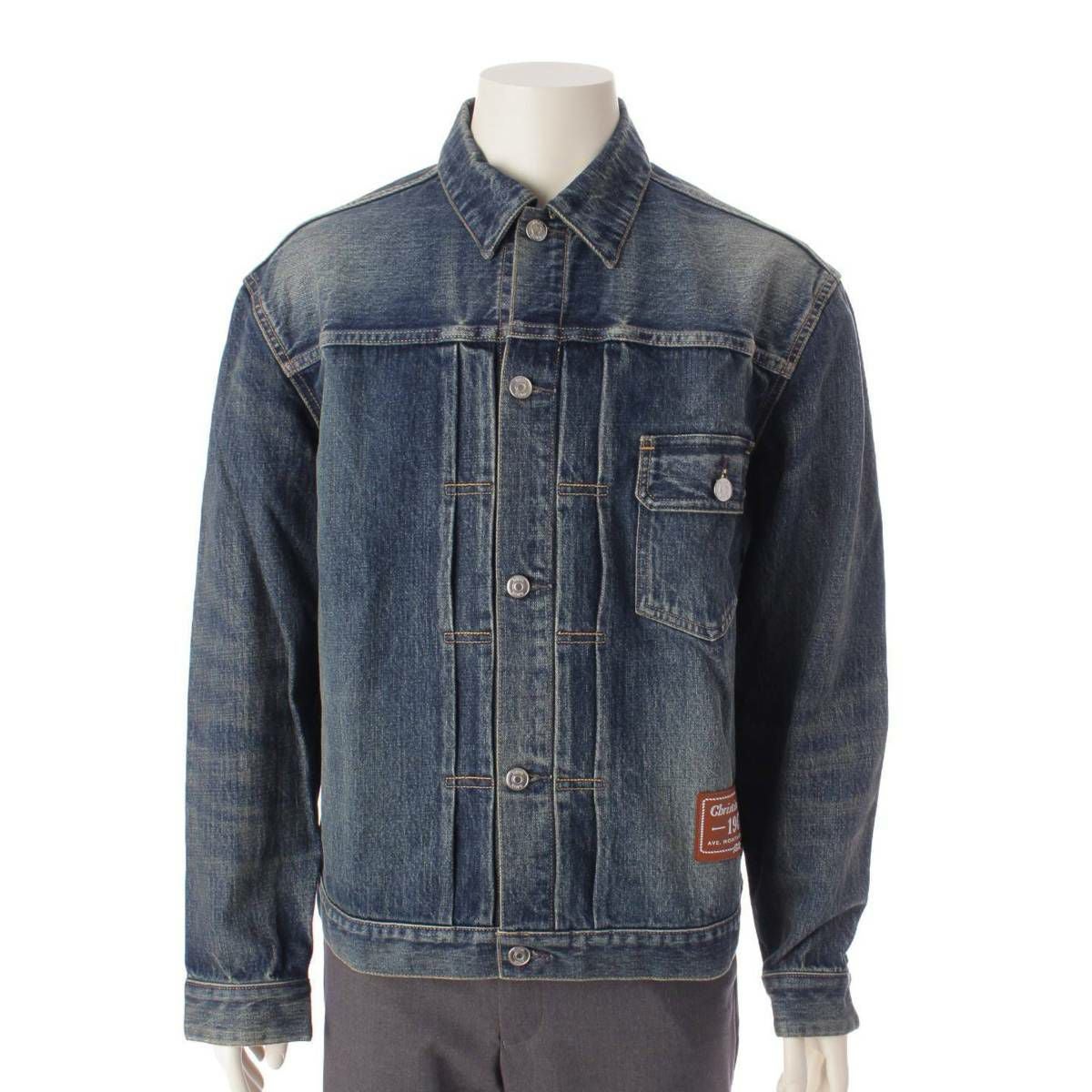 ディオール DIOR メンズ 1943 デニム ジャケット Gジャン 293D489AY513