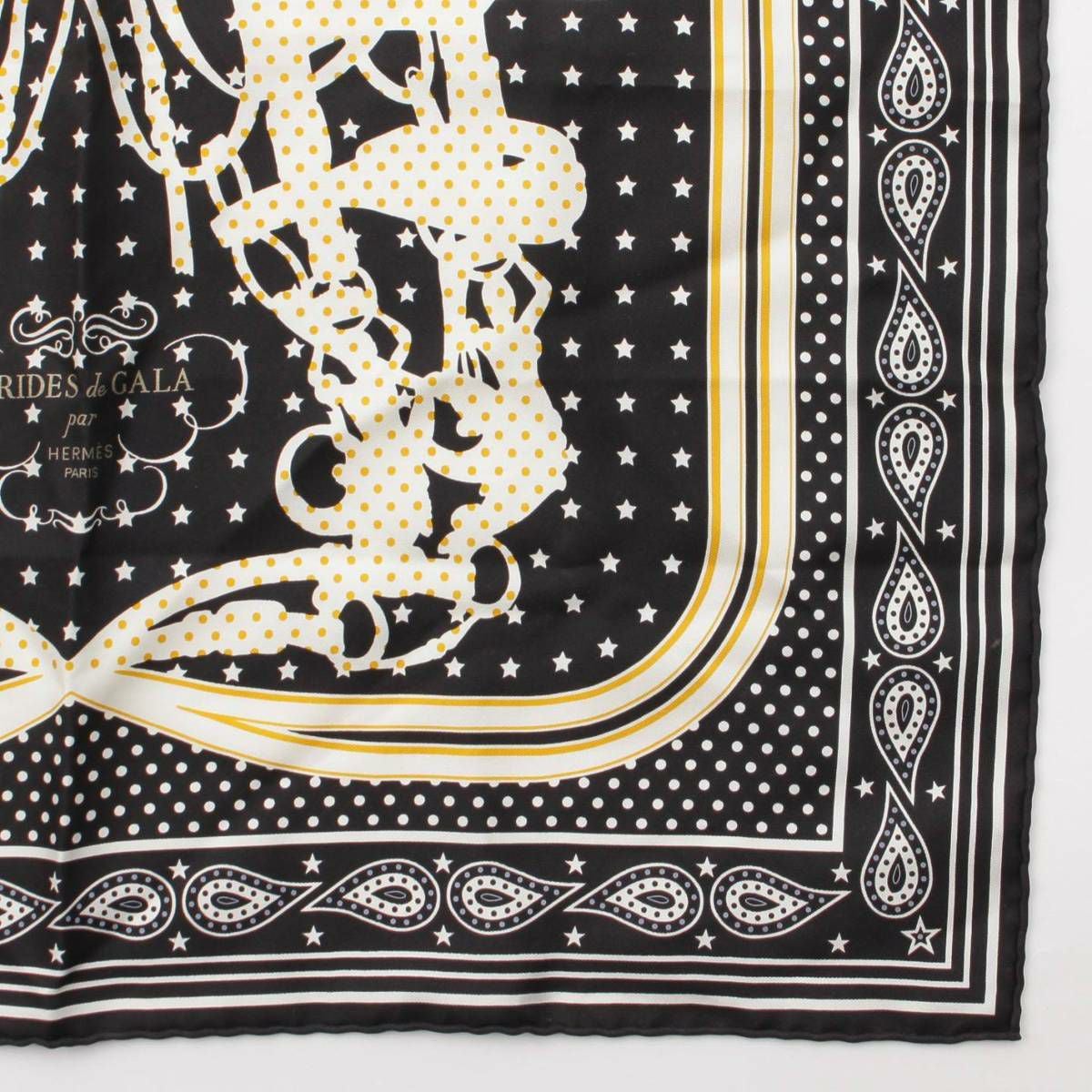 エルメス Hermes カレ55 シルクスカーフ バンダナ BRIDE de GALA 式典