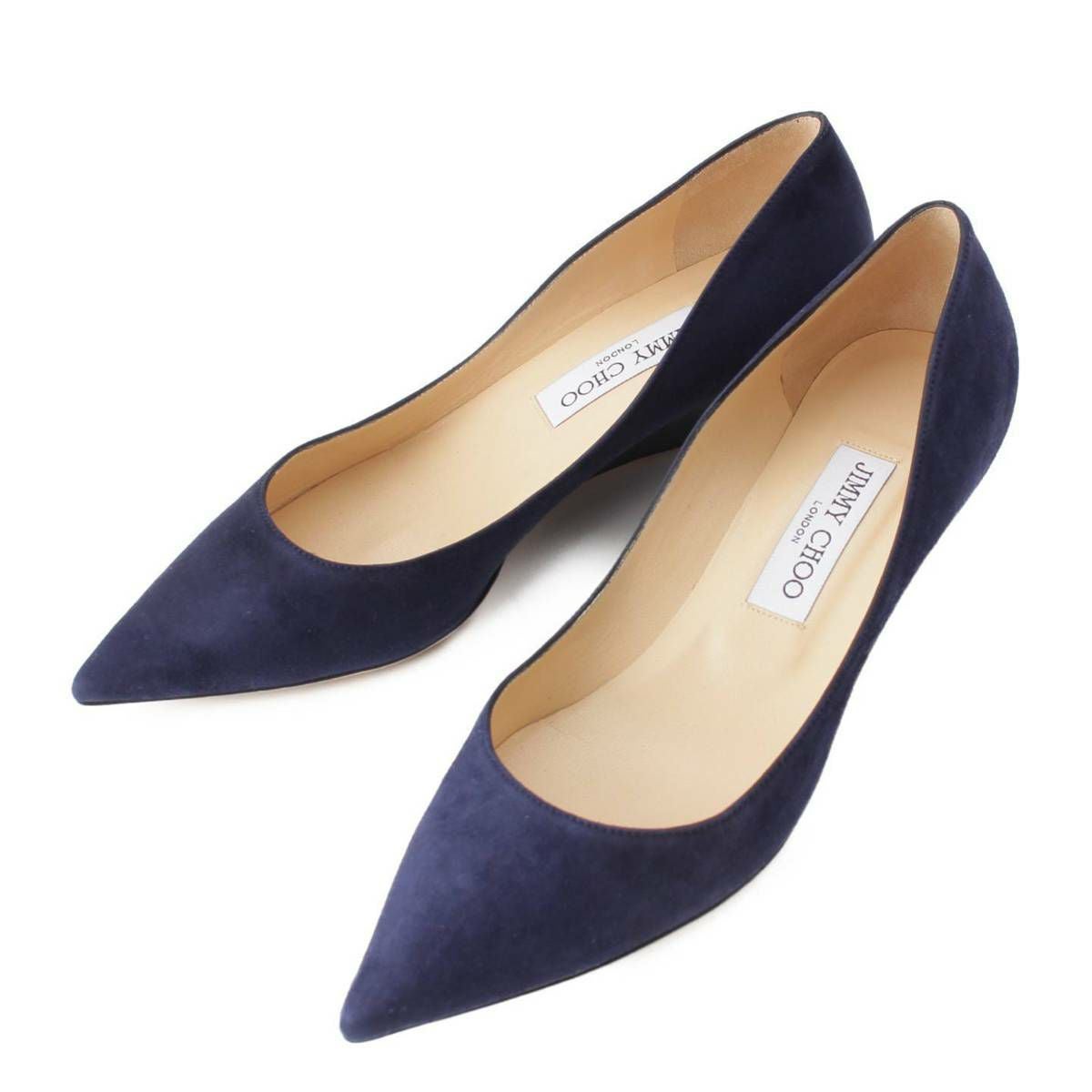 ジミーチュウ Jimmy Choo Taylor スエード ウェッジソール パンプス