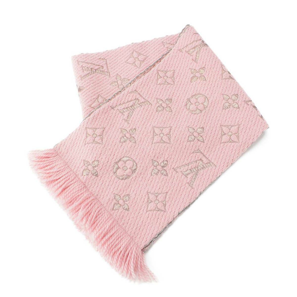 ルイヴィトン Louis Vuitton エシャルプロゴマニアシャイン ウール