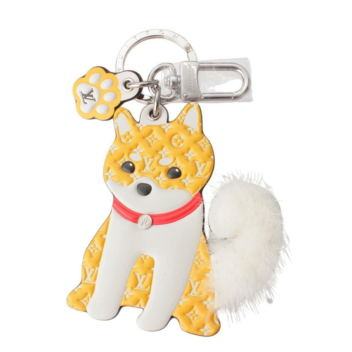 ルイヴィトン Louis Vuitton モノグラム LV 柴犬 キーホルダー