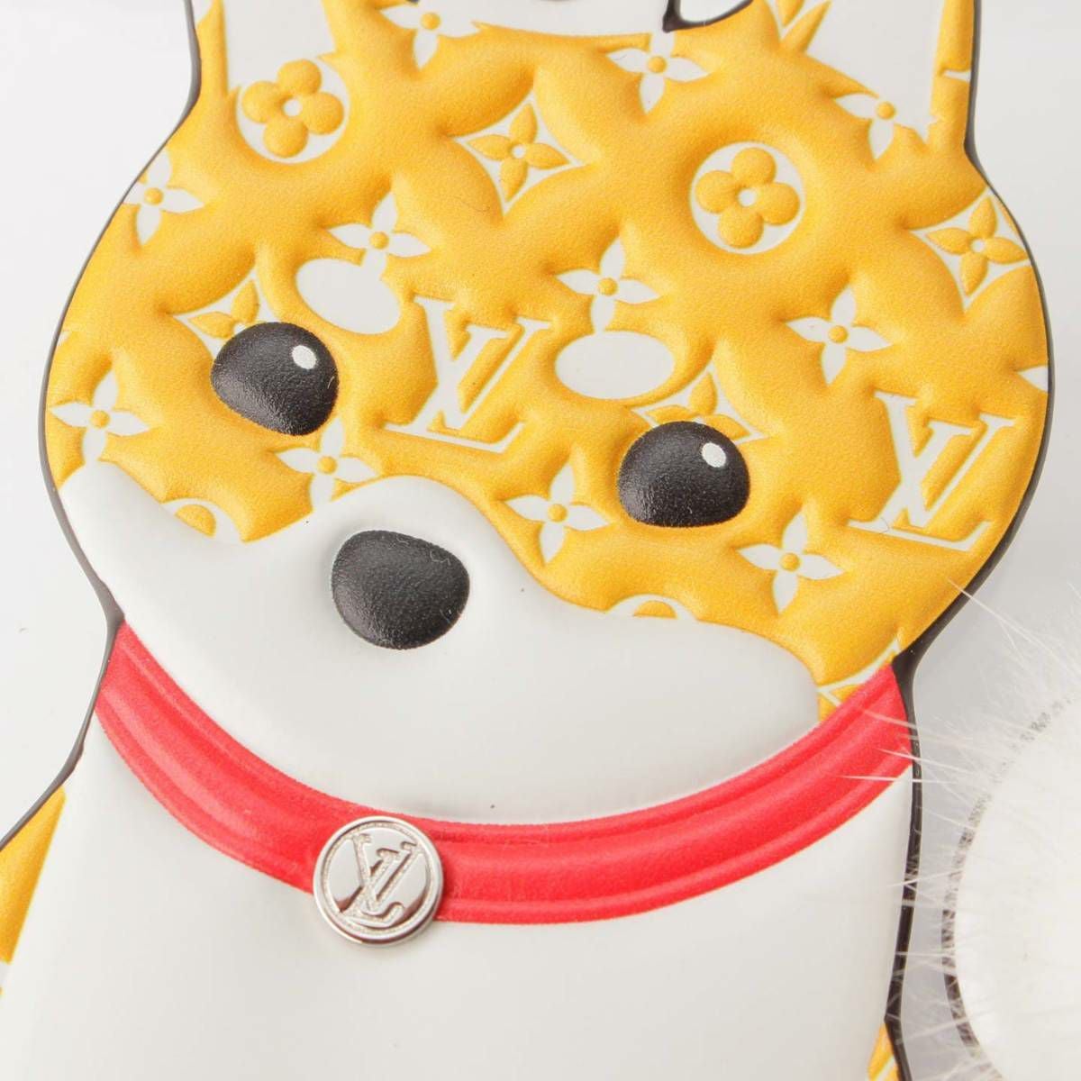 ルイヴィトン Louis Vuitton モノグラム LV 柴犬 キーホルダー