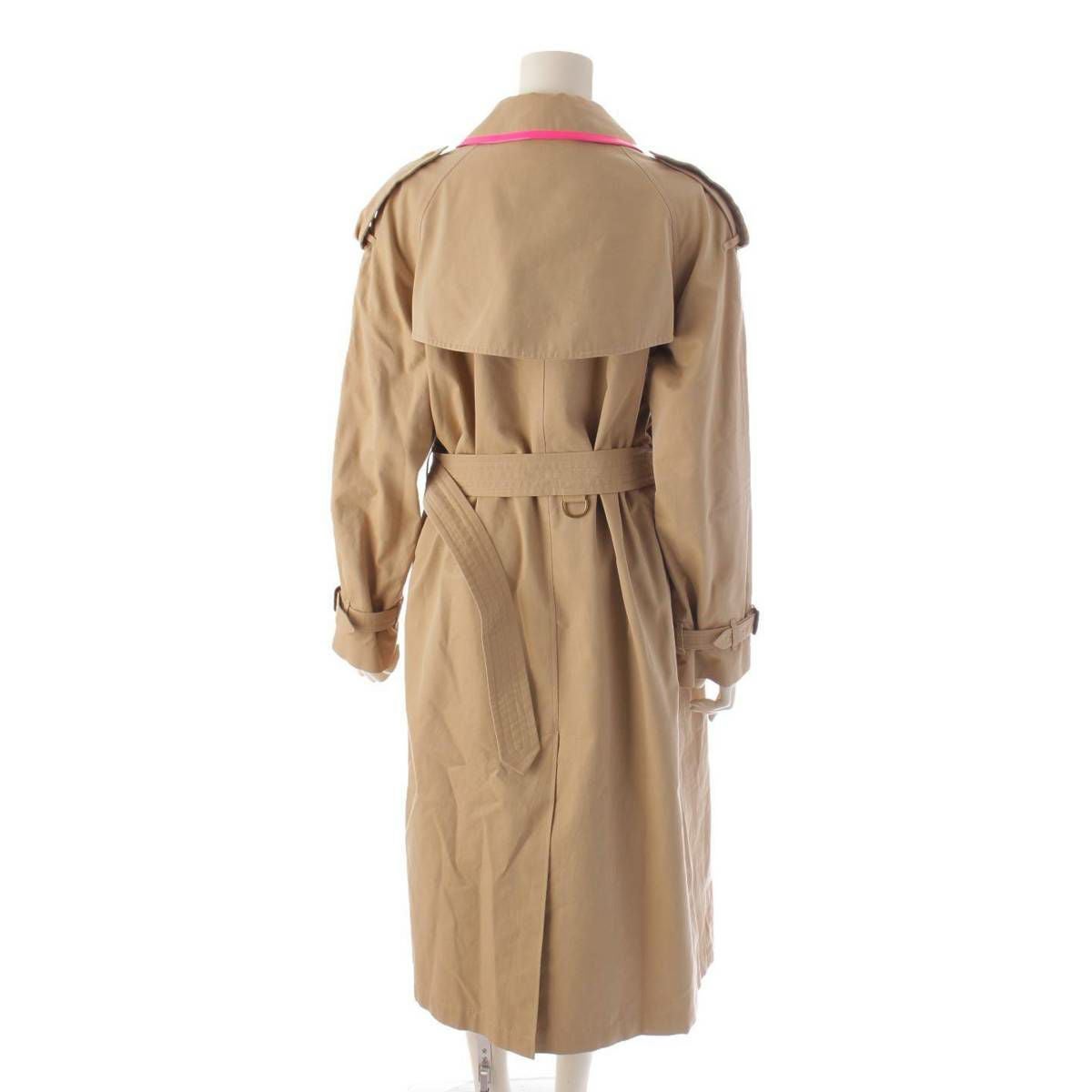 Burberry ベージュコート バーバリー Burberry EAST HEAT パイピングテープ ロング トレンチ