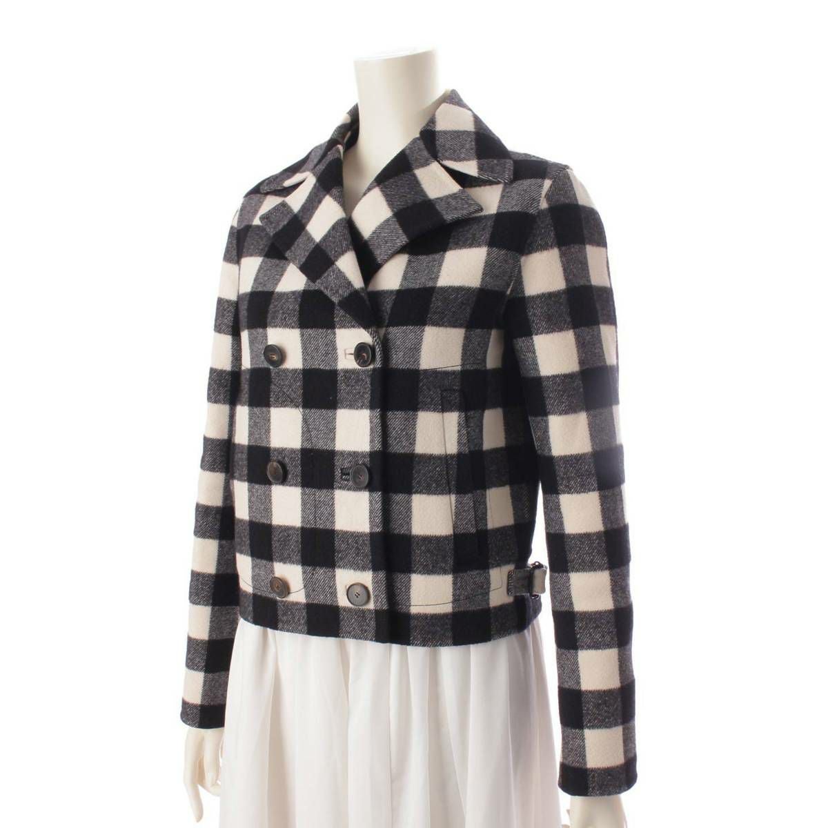クリスチャンディオール Christian Dior 19AW ウール ギンガムチェック
