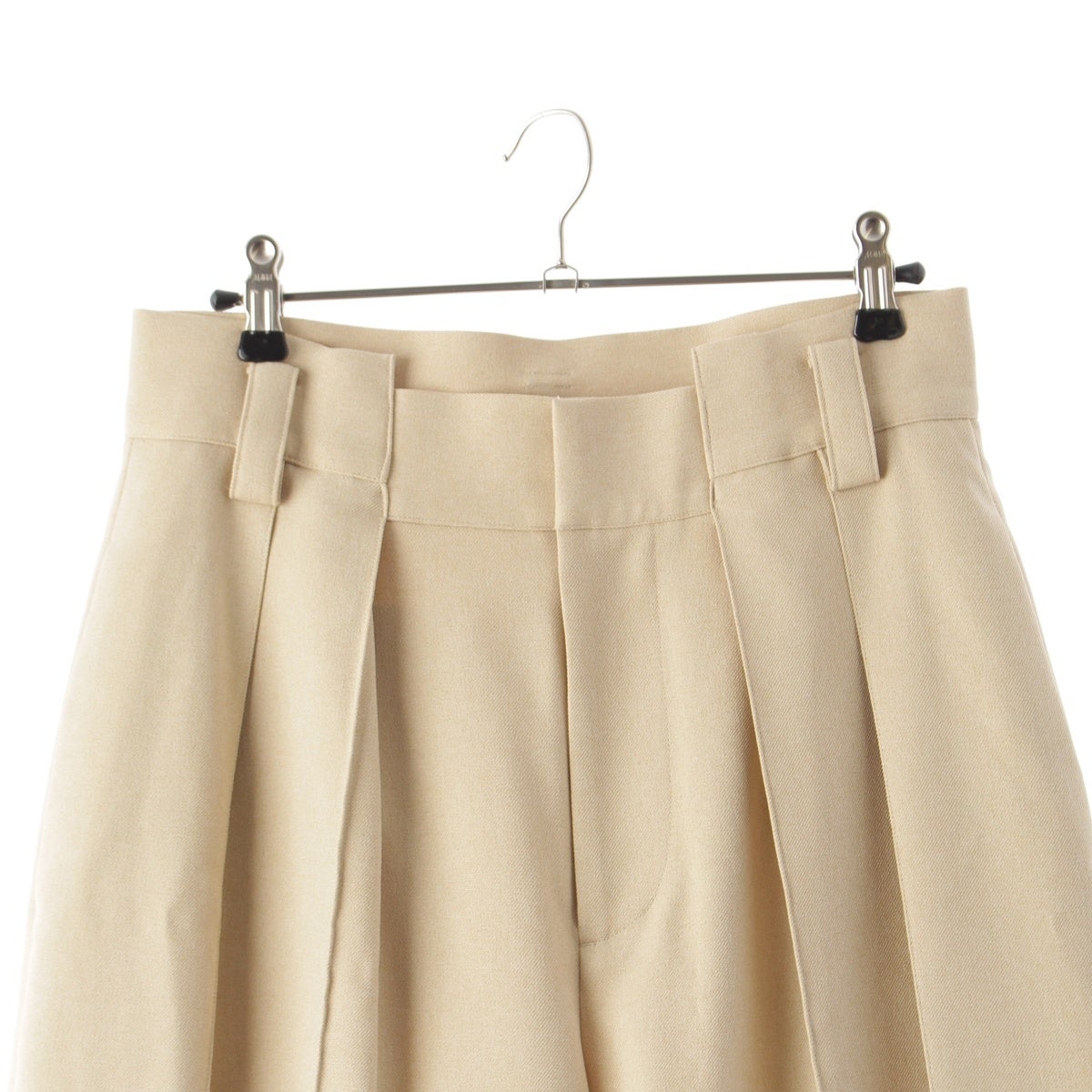 シーニュ CYGNE LARA ハイウエスト タックワイド パンツ CY2511-04-024