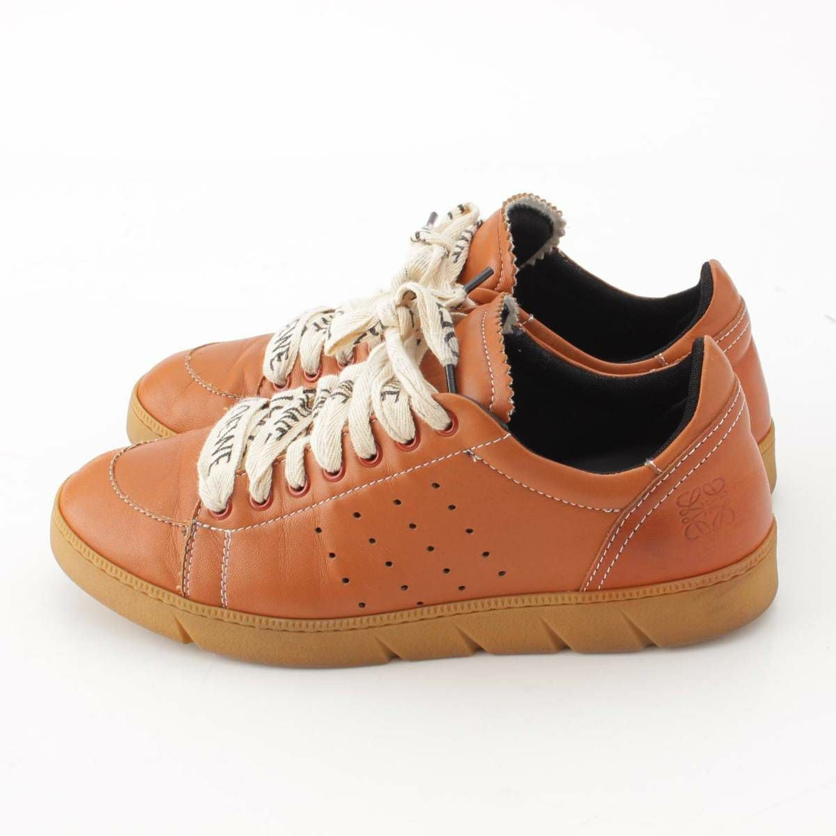 ロエベ Loewe メンズ レザー ロゴ アナグラム ローカット スニーカー