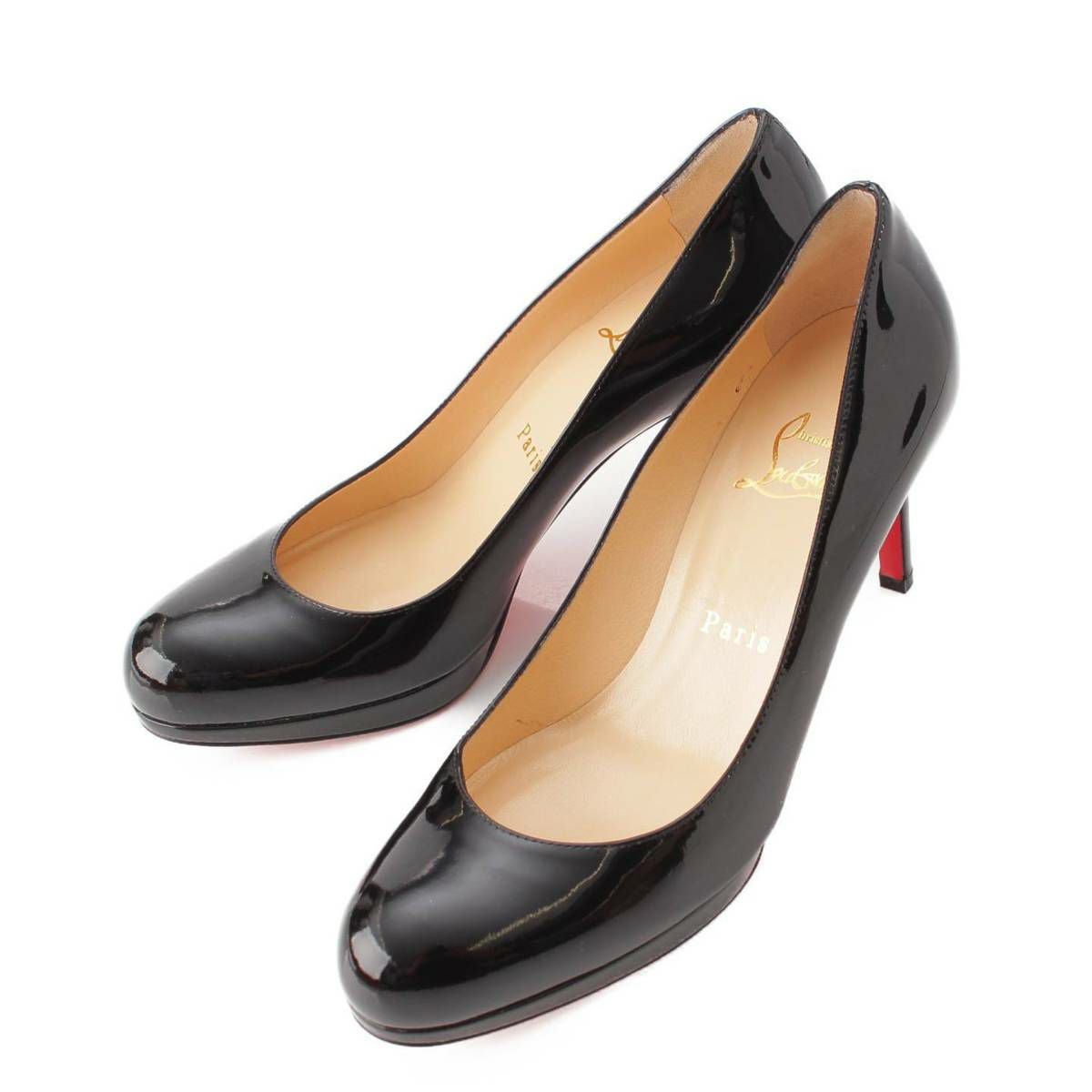 クリスチャンルブタン New Simple Pump パテントレザー パンプス クリスチャンルブタン Christian Louboutin NEW SIMPLE PUMP 85