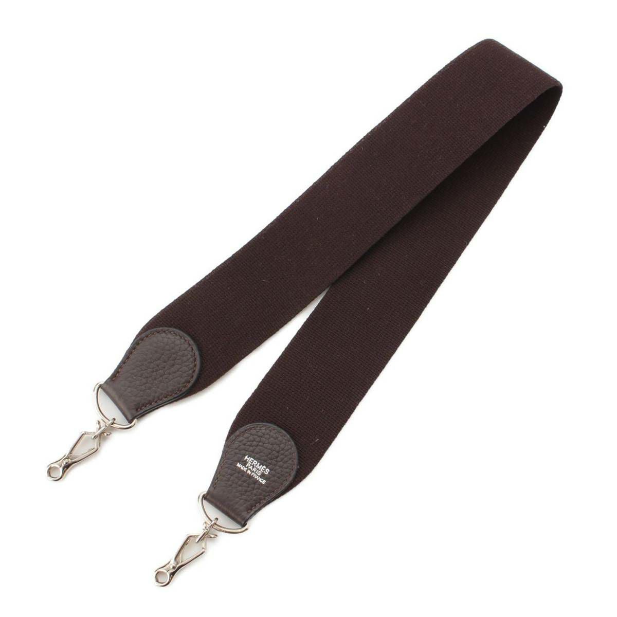 エルメス Hermes バンドリエール キャンバス×レザー ショルダー