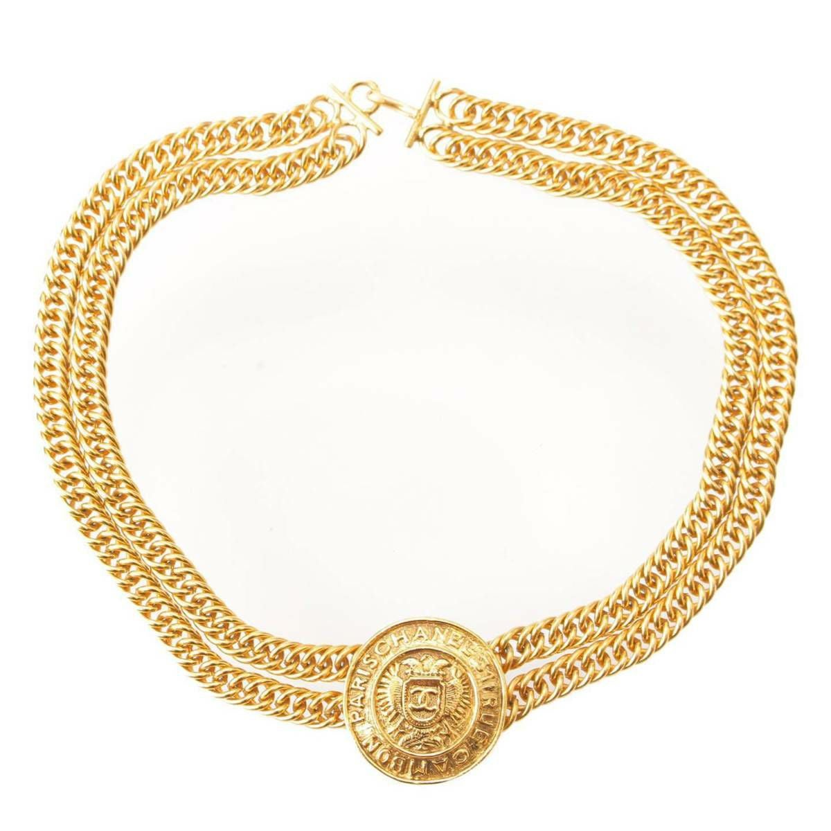 シャネル Chanel RUE CAMBON 31 カンボン ココマーク チョーカー