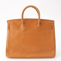 ハイクラス HIGH CLASS バーキン型 ゴールド金具 レザー ハンドバッグ 