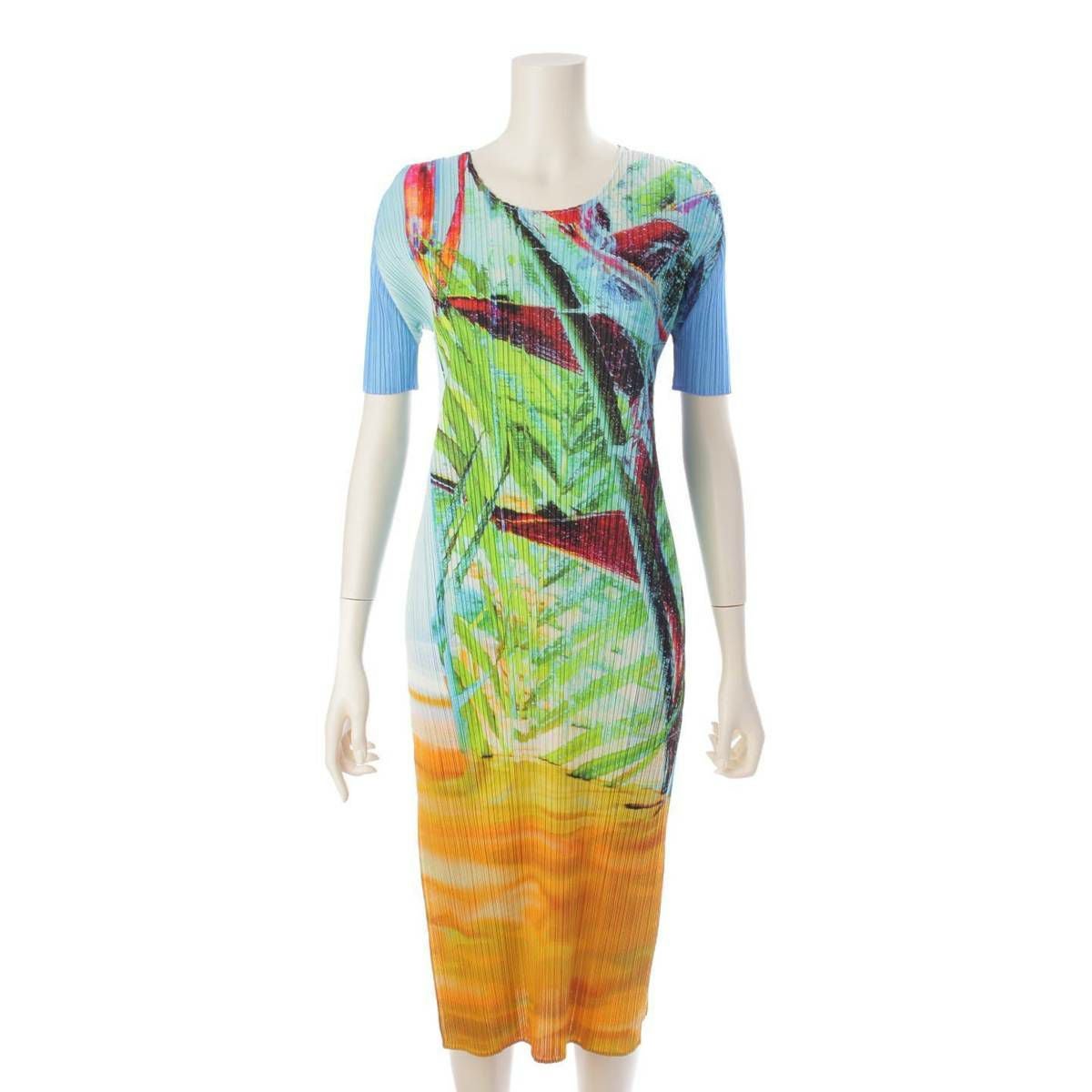 イッセイミヤケ プリーツプリーズ 23AW TROPICAL WINTER 半袖