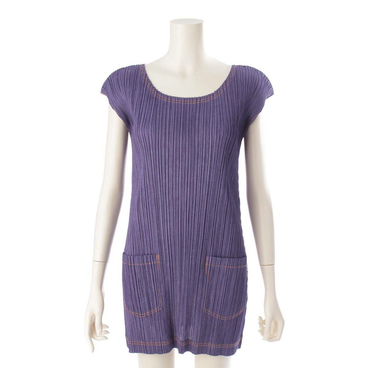 イッセイミヤケ Issey miyake プリーツプリーズ ノースリーブ