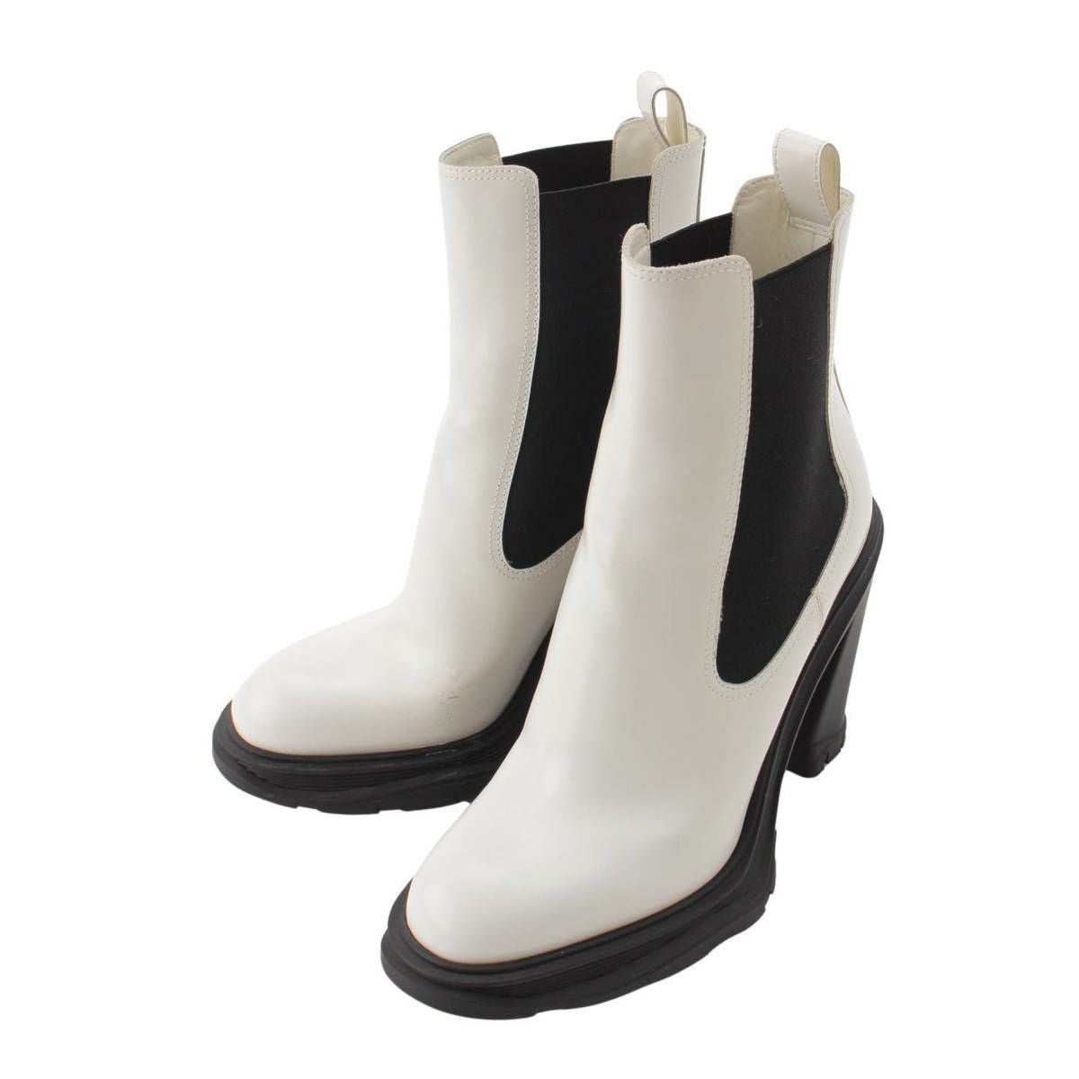 アレキサンダーマックイーン Alexander McQueen レザー ヒール