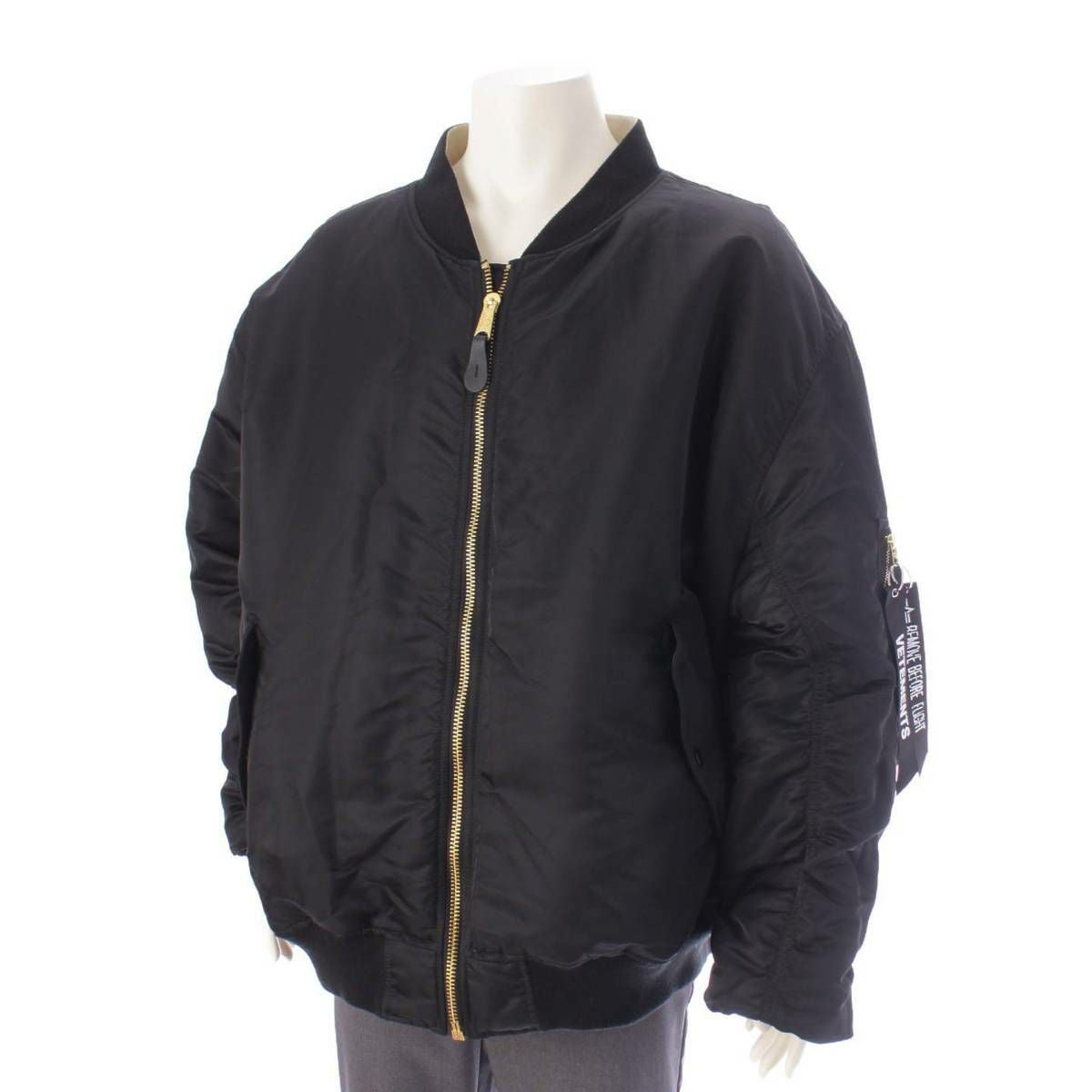 ヴェトモン VETEMENTS Alpha Industries リバーシブル ボンバー