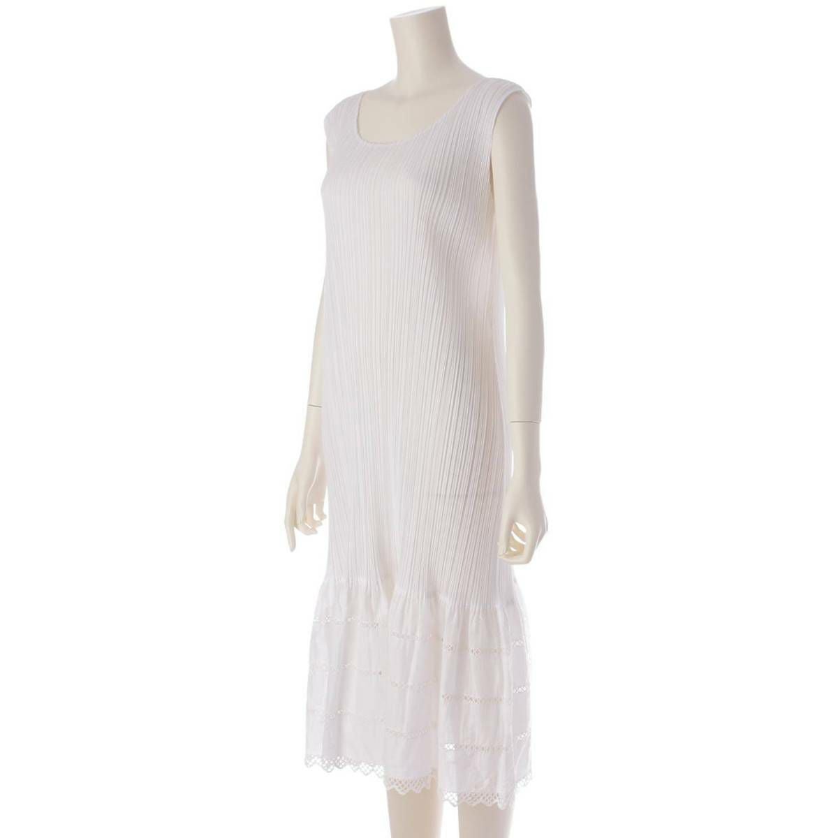 プリーツプリーズ イッセイミヤケ PLEATS PLEASE ISSEY コットン切替