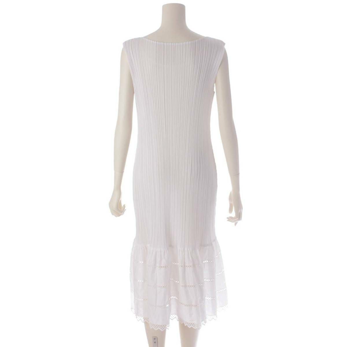 プリーツプリーズ イッセイミヤケ PLEATS PLEASE ISSEY コットン切替
