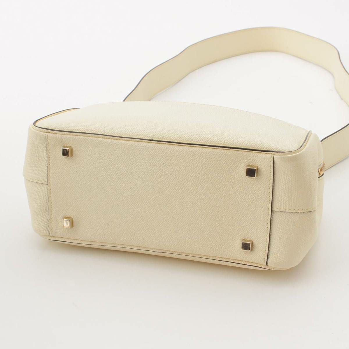 ヴァレクストラ Valextra セリエエッセ ミニ レザー 2way ショルダー ヴァレクストラ Valextra セリエエッセ ミニ レザー 2way ショルダー