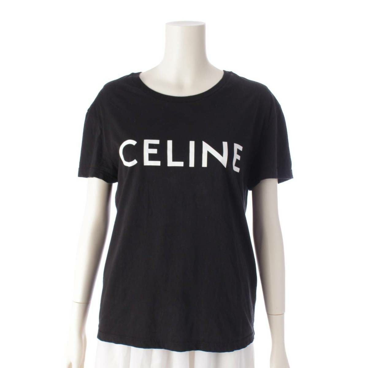 セリーヌ Celine 19SS ロゴ プリント カットソー 半袖 Tシャツ